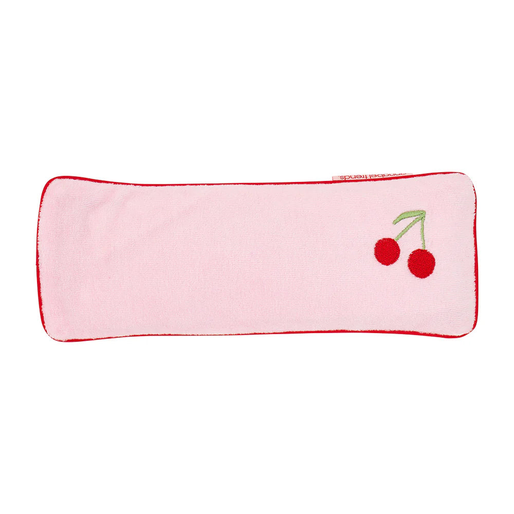 Velvet Eye Rest Pillow - Cherry
