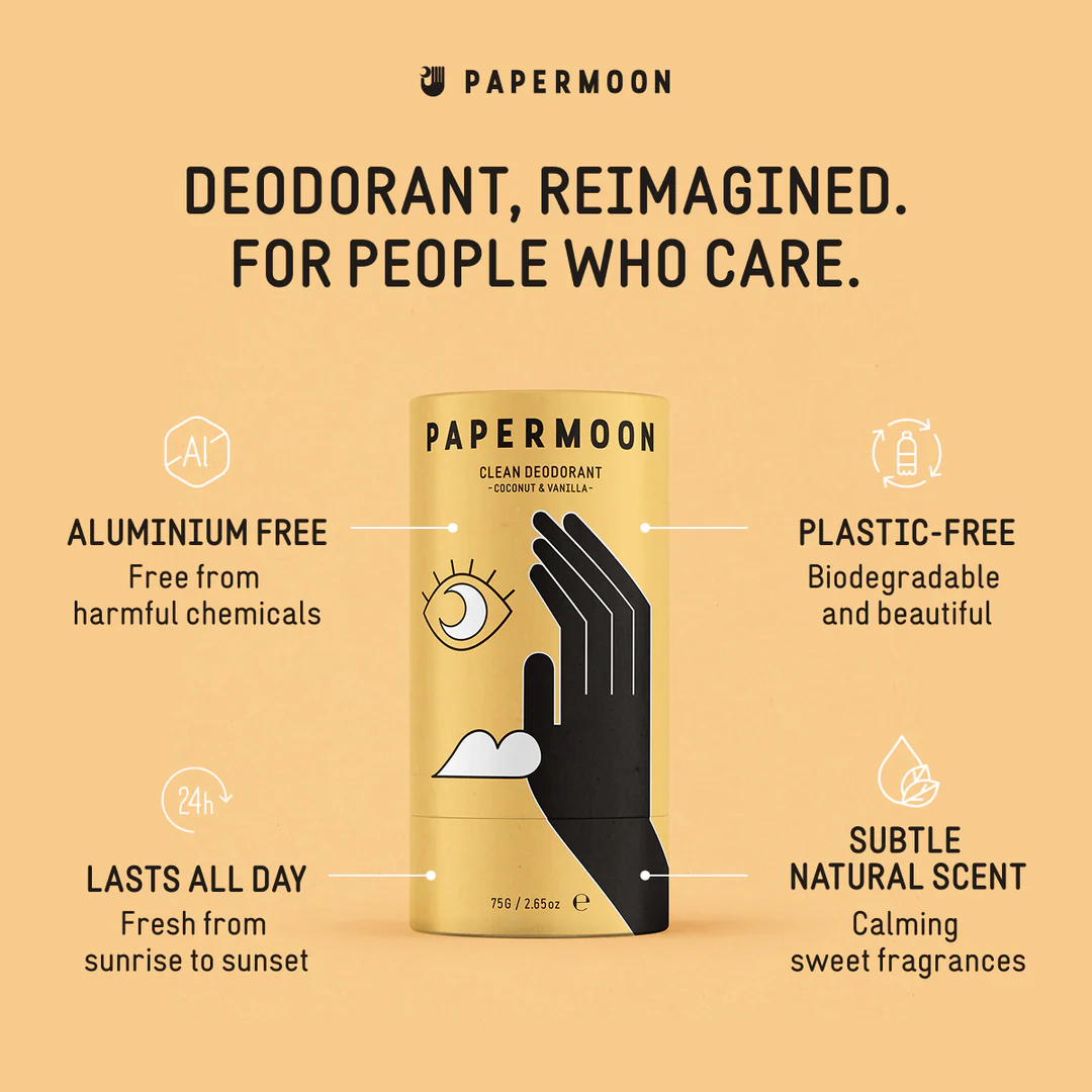 Papermoon Deodorant - Coconut Vanilla