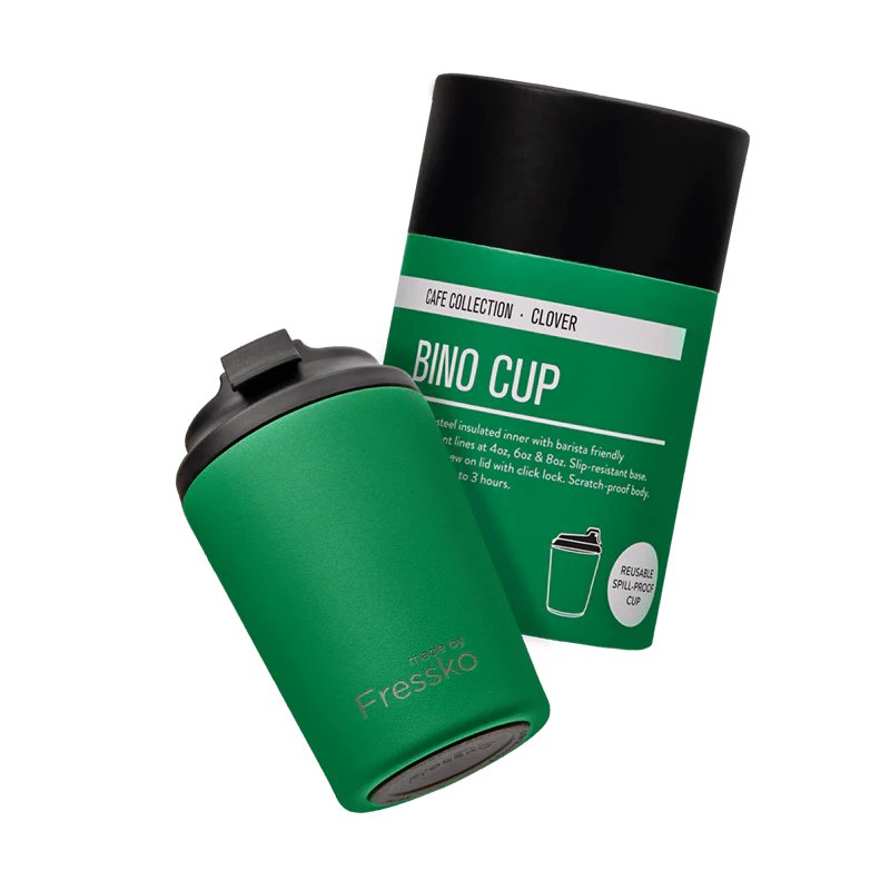 Bino Coffee Cup - 8oz Clover
