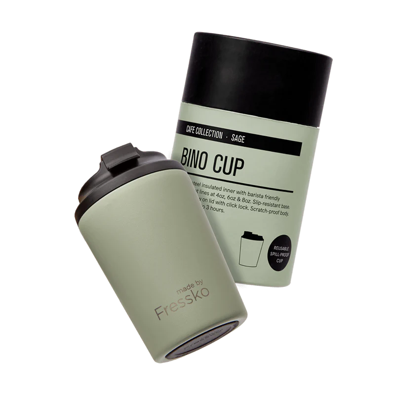 Bino Coffee Cup - 8oz Sage