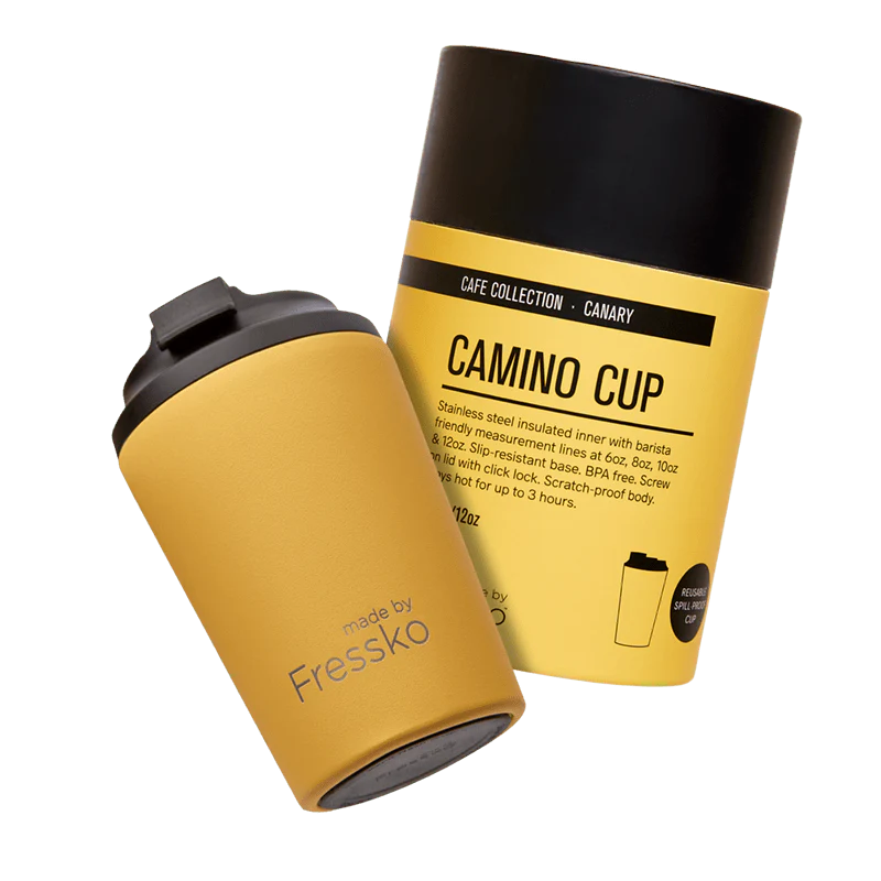 Camino Coffee Cup - 12oz Canary Yellow