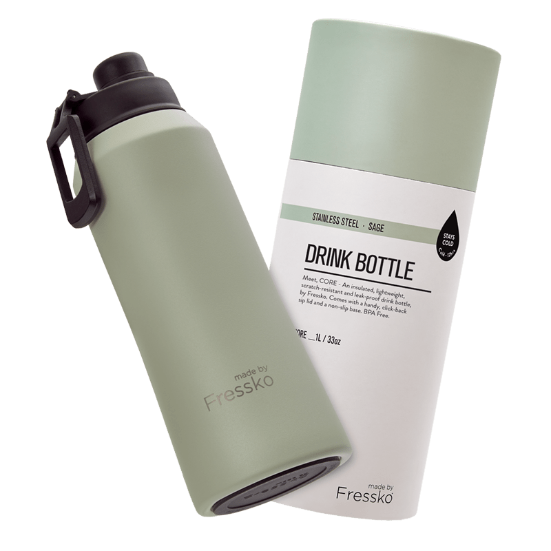 Core 1L Drink Bottle - Sage