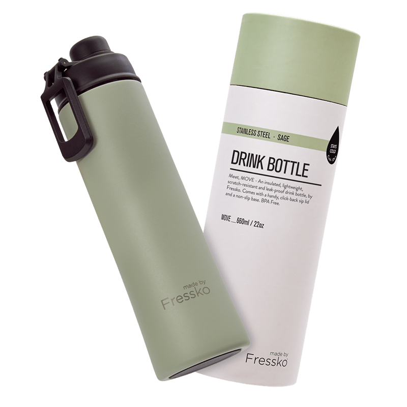 Move 660ml Drink Bottle -Sage