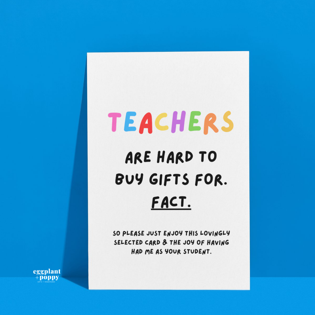 Card - Teacher