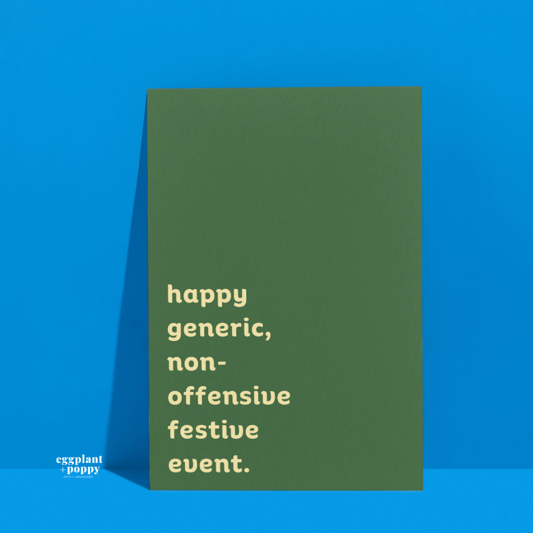 Card - Christmas/Rude