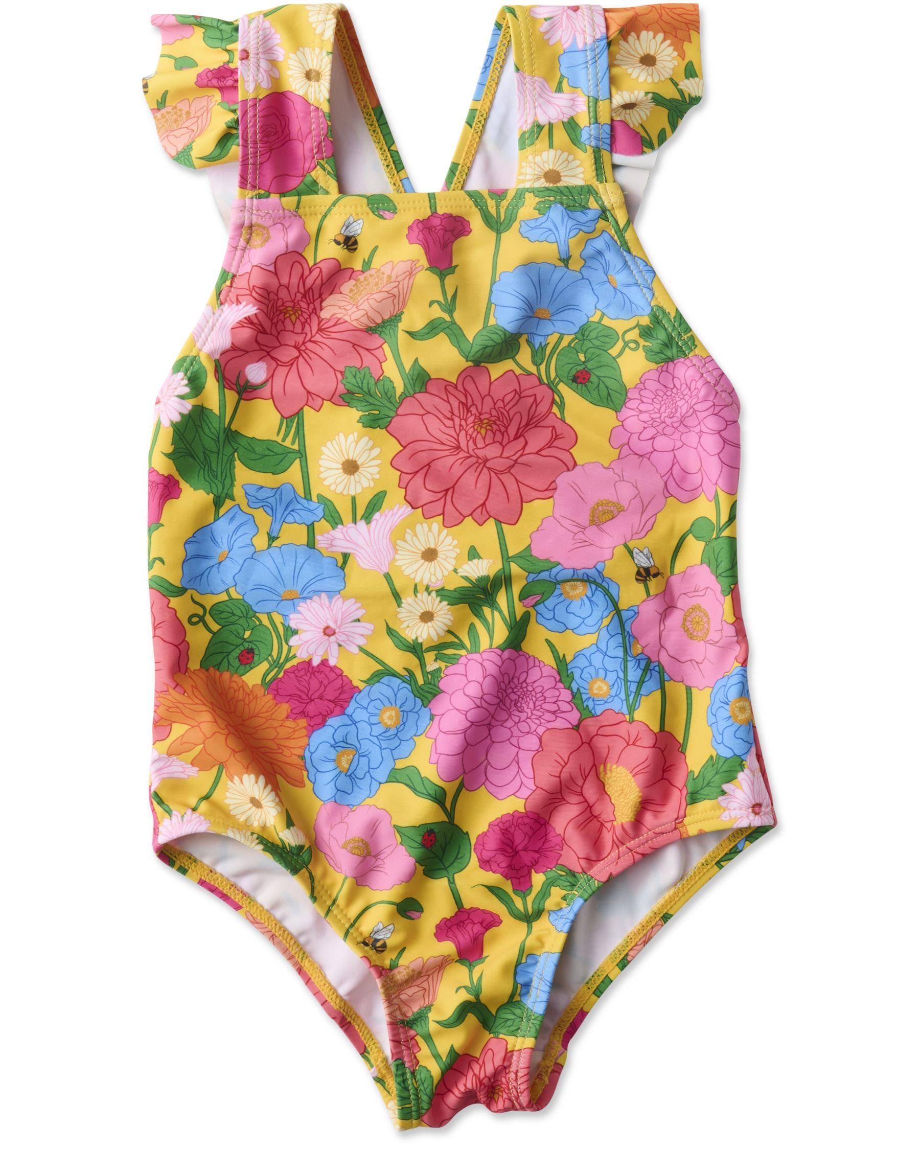 One Piece Bathers - Follow The Sun Yellow