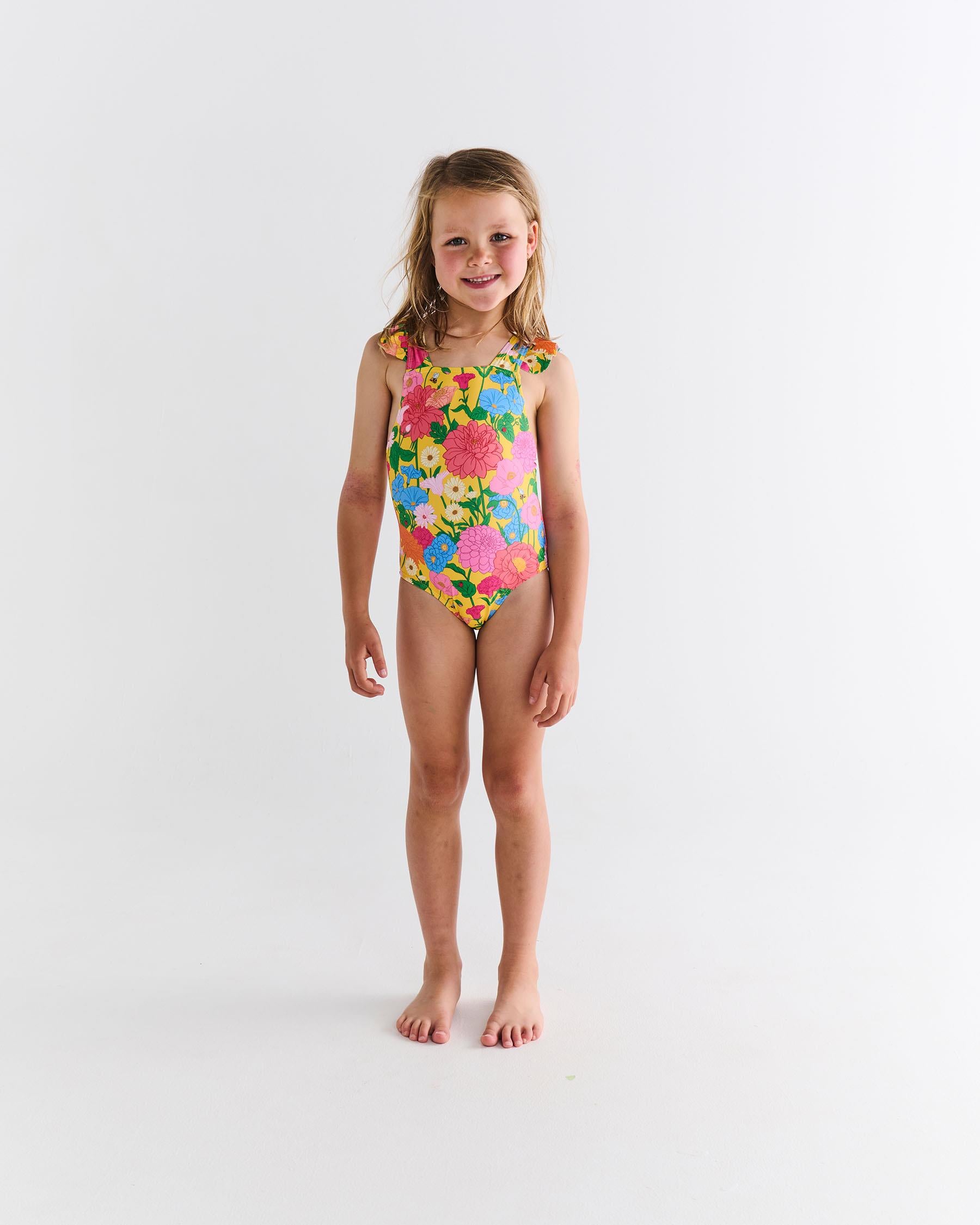 One Piece Bathers - Follow The Sun Yellow
