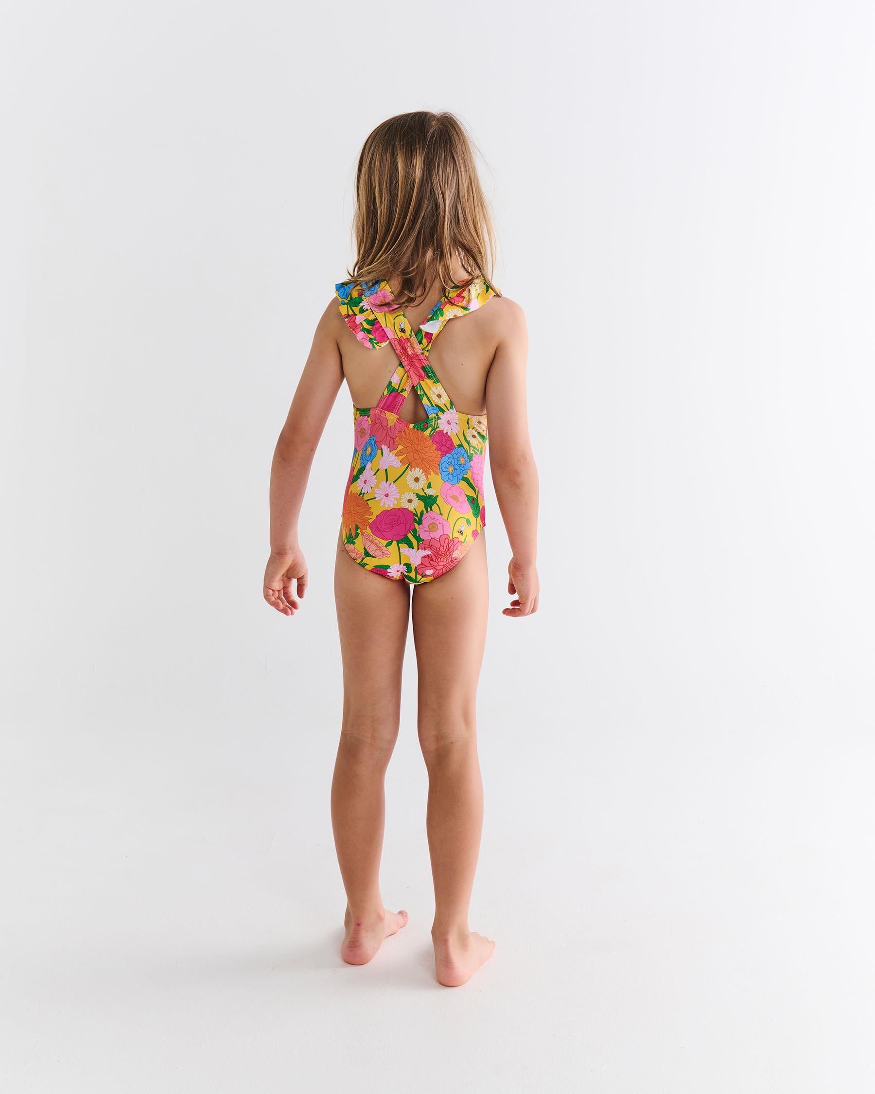 One Piece Bathers - Follow The Sun Yellow