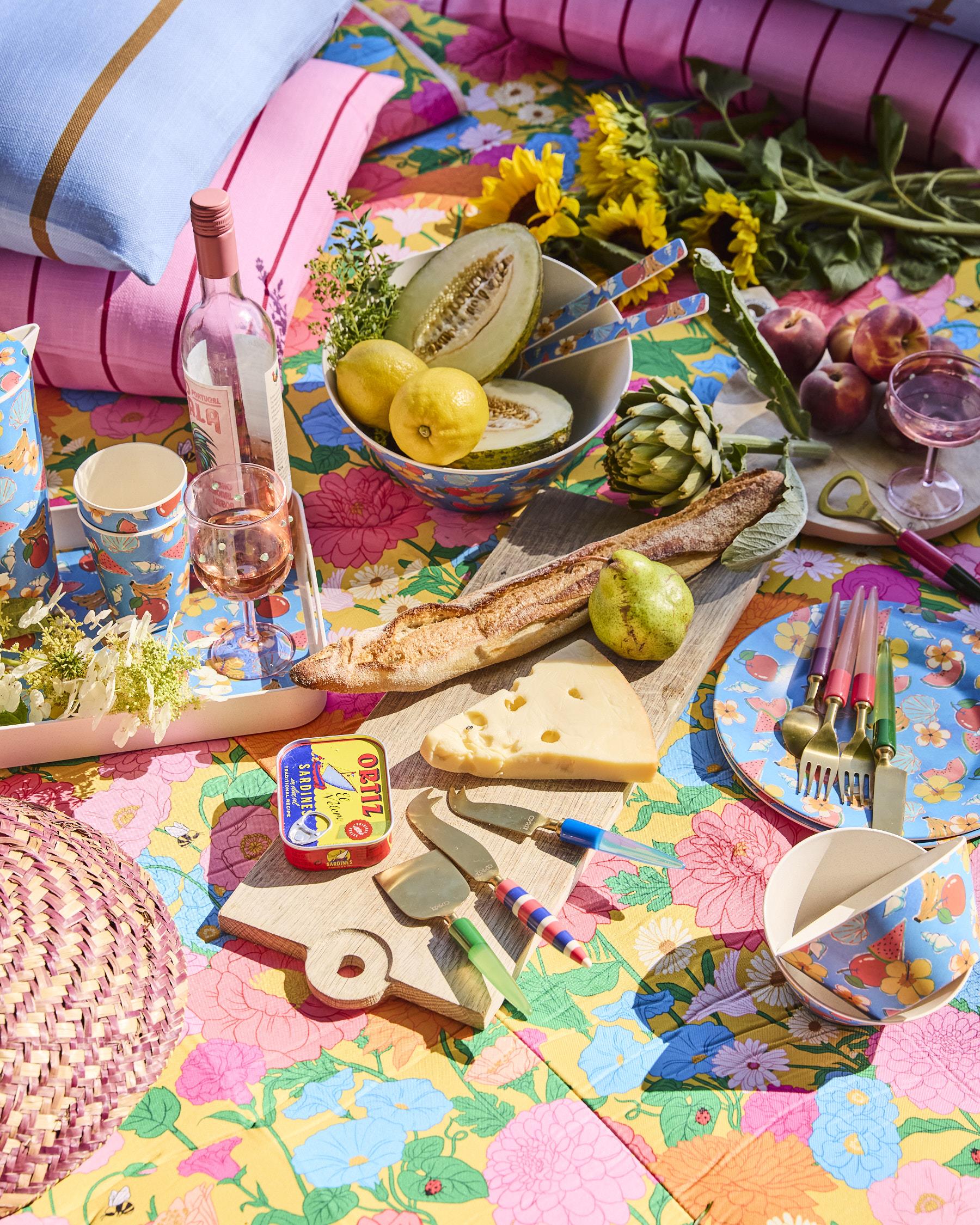 Picnic Mat - Follow The Sun Yellow