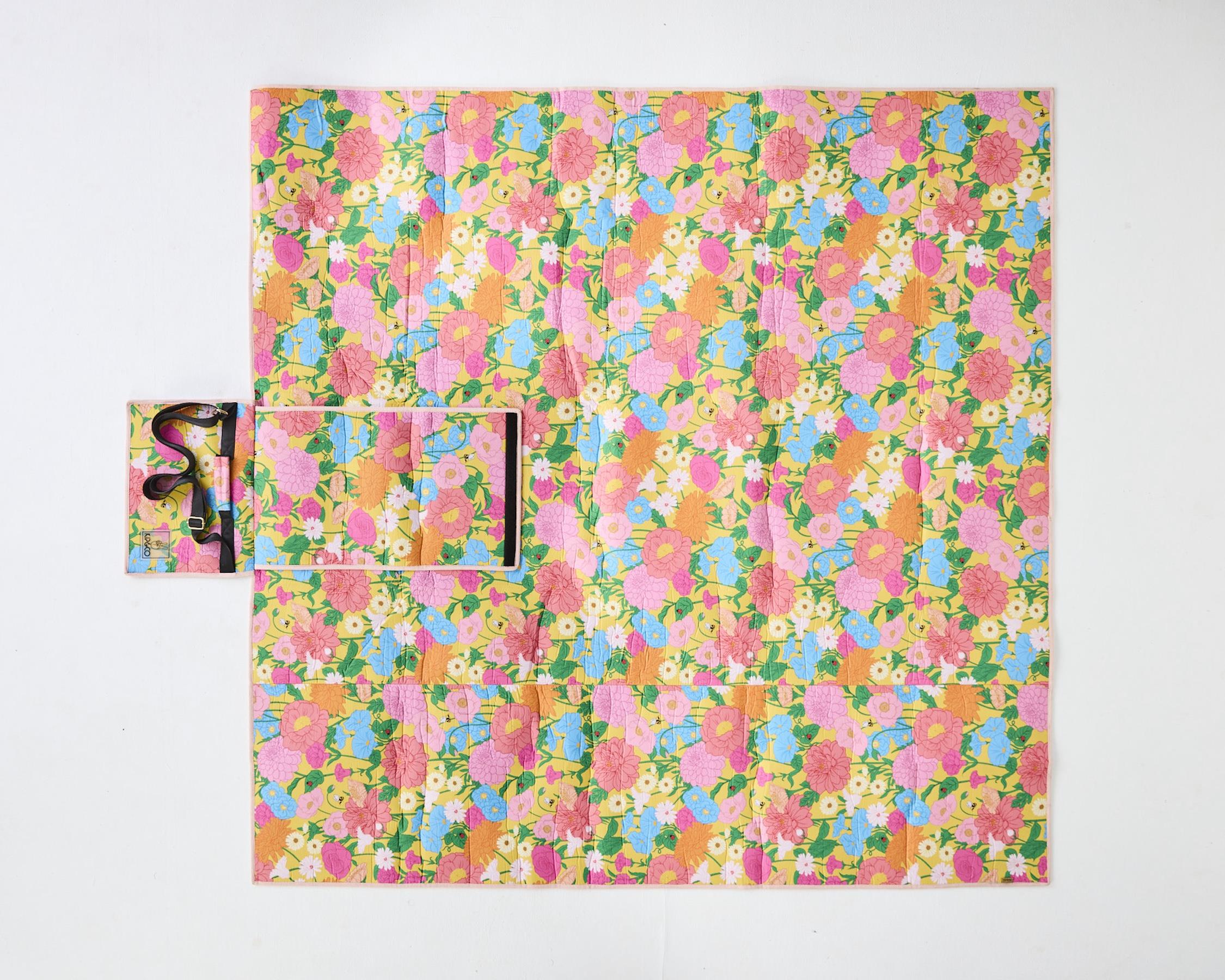 Picnic Mat - Follow The Sun Yellow