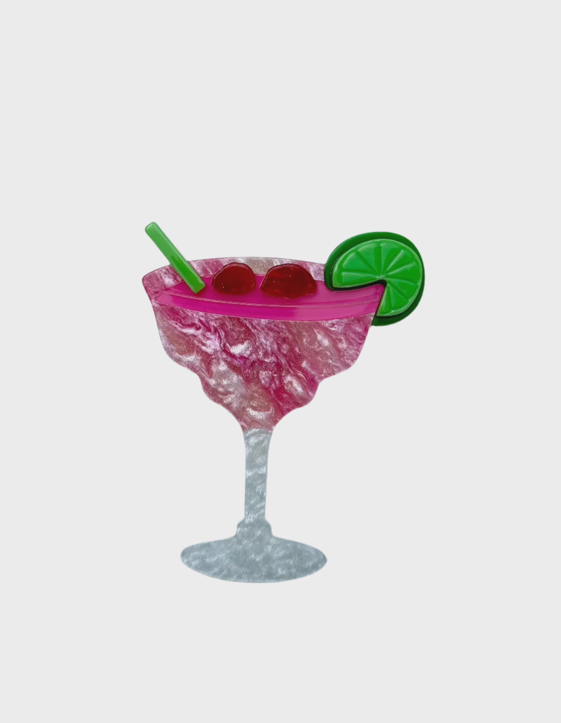 Fridge Magnet - Pink Cocktail