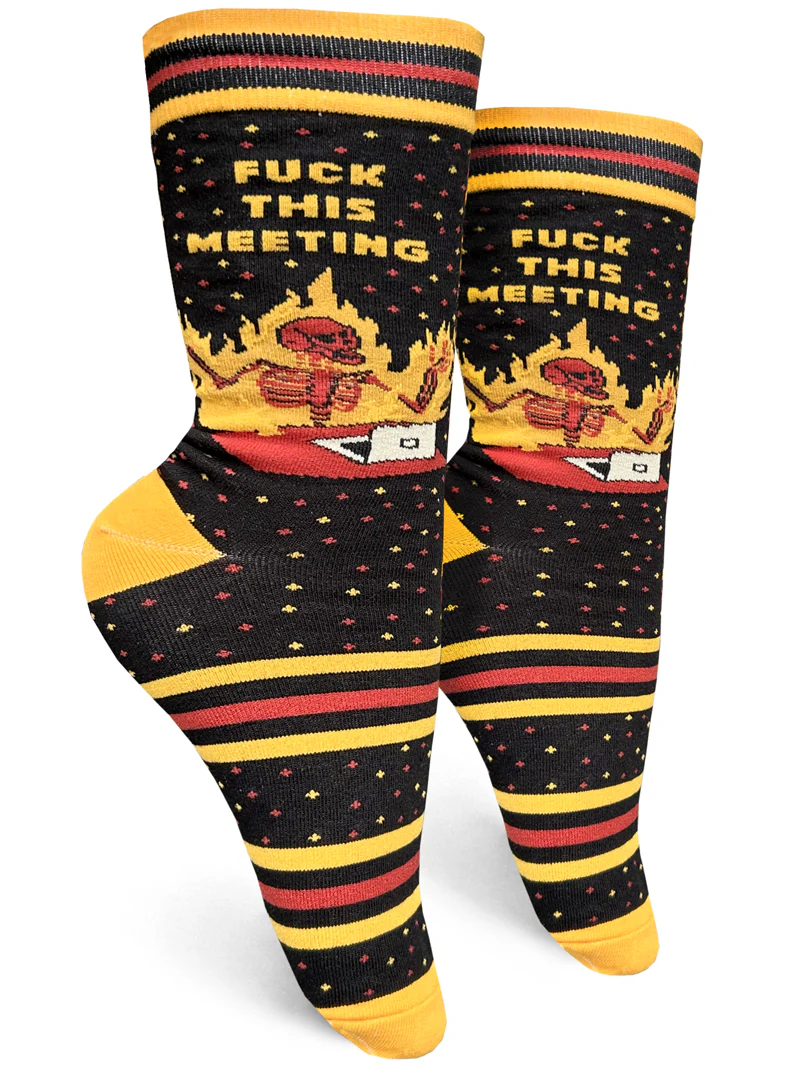 Women's Socks - Fuck This Meeting