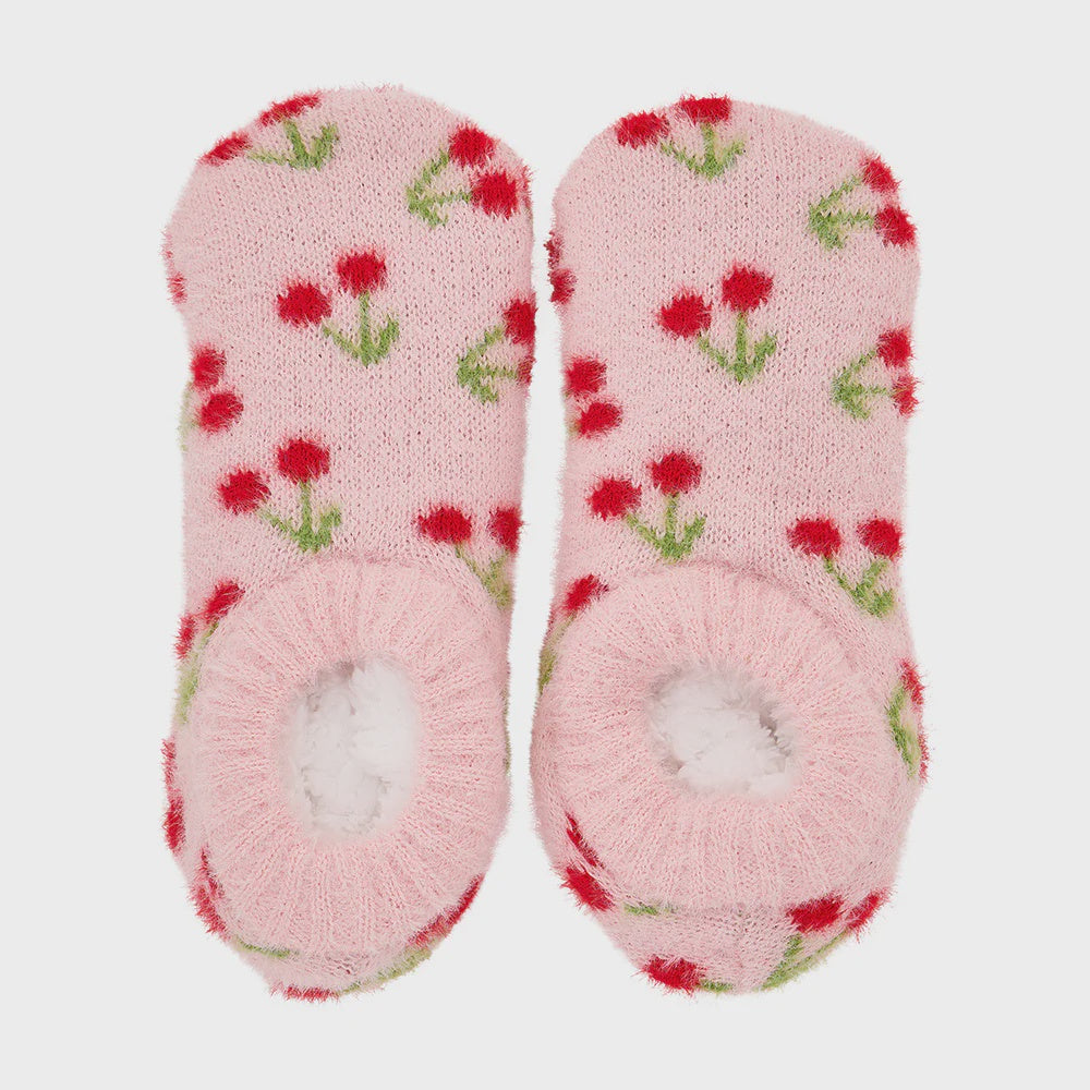 Fuzzy Booties - Cherrylicious