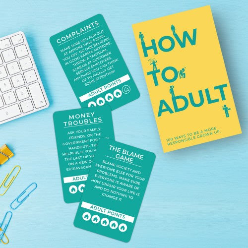 How to adult cards