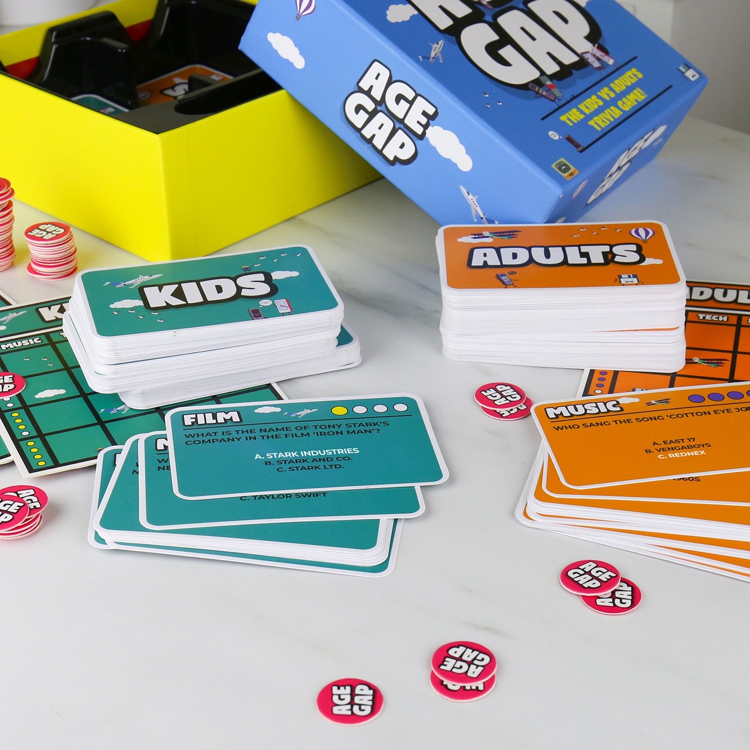 Kids v Adults Trivia Game