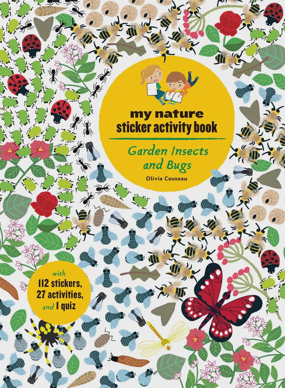 Sticker Book: Garden Insects and Bugs