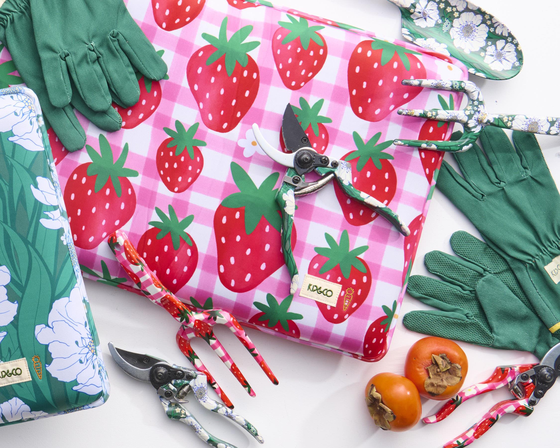 Garden Kneeling Mat - Strawberry Jam