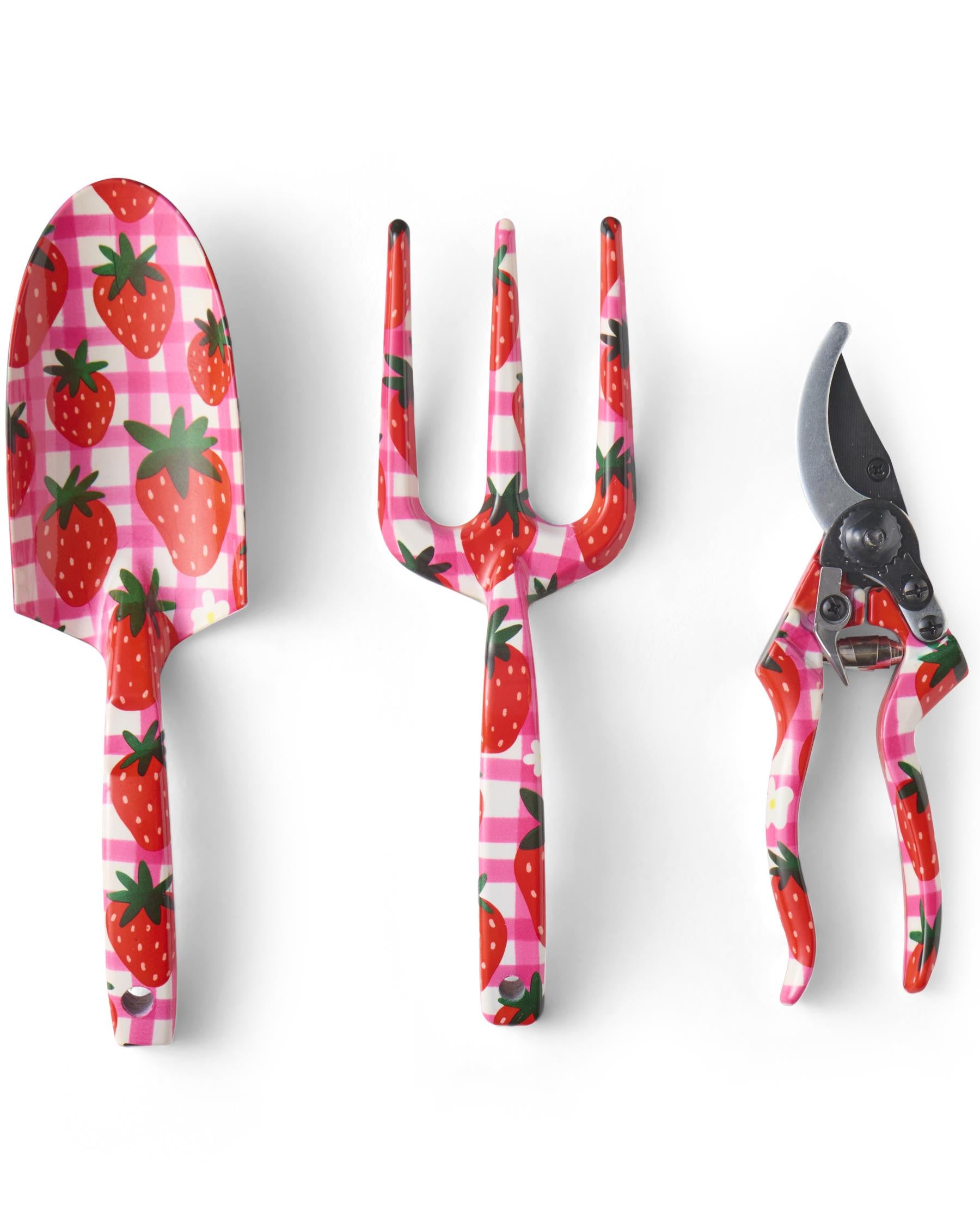 Garden Tools and Gloves - Strawberry Jam