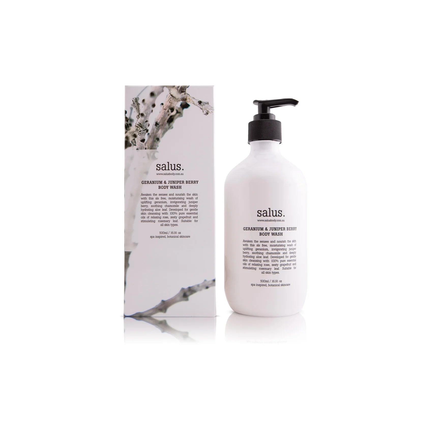 Geranium & Juniper Berry Body Wash - 500ml