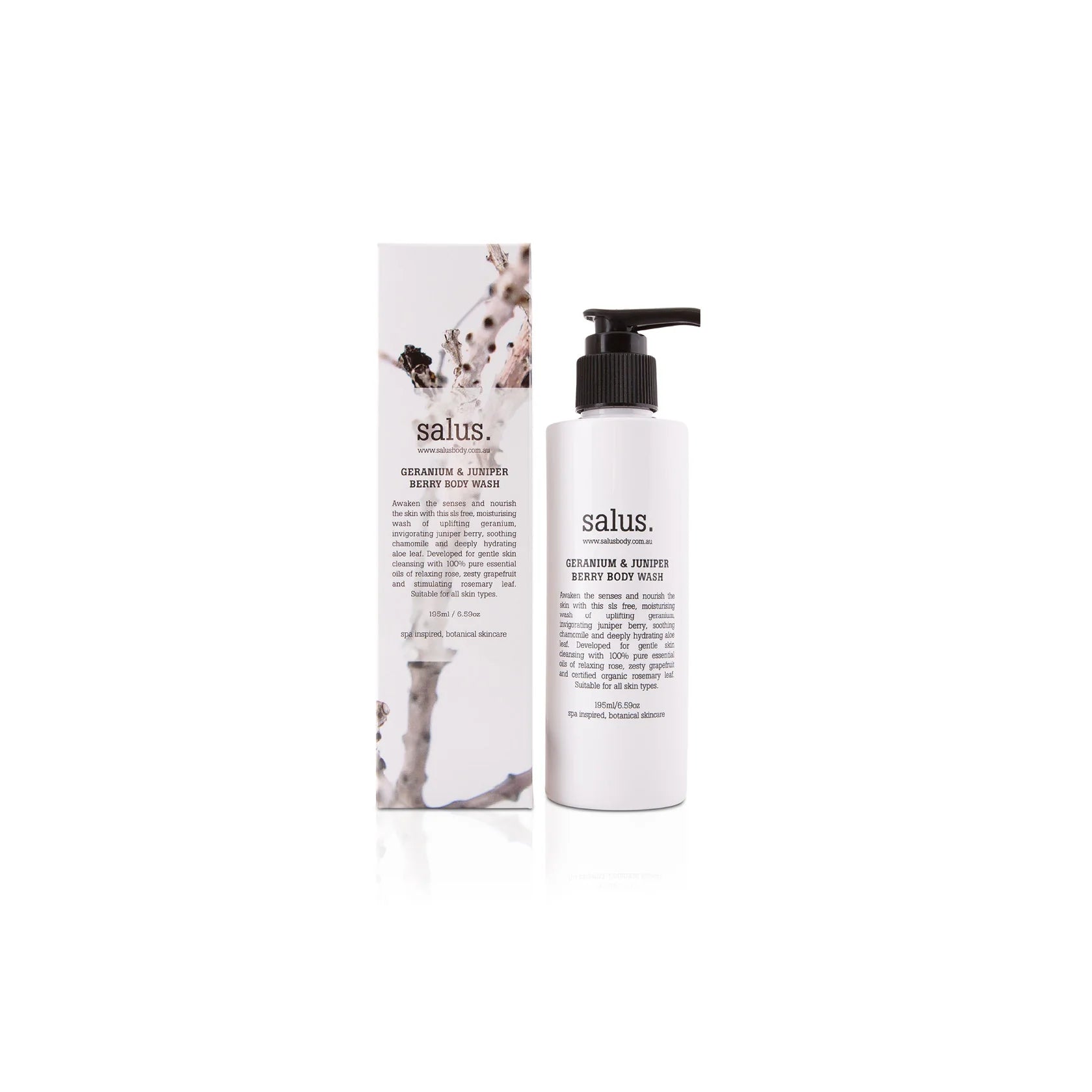 Geranium & Juniper Berry Body Wash - 195ml