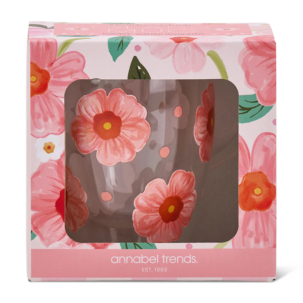 Glass Mug - Meadow Blush