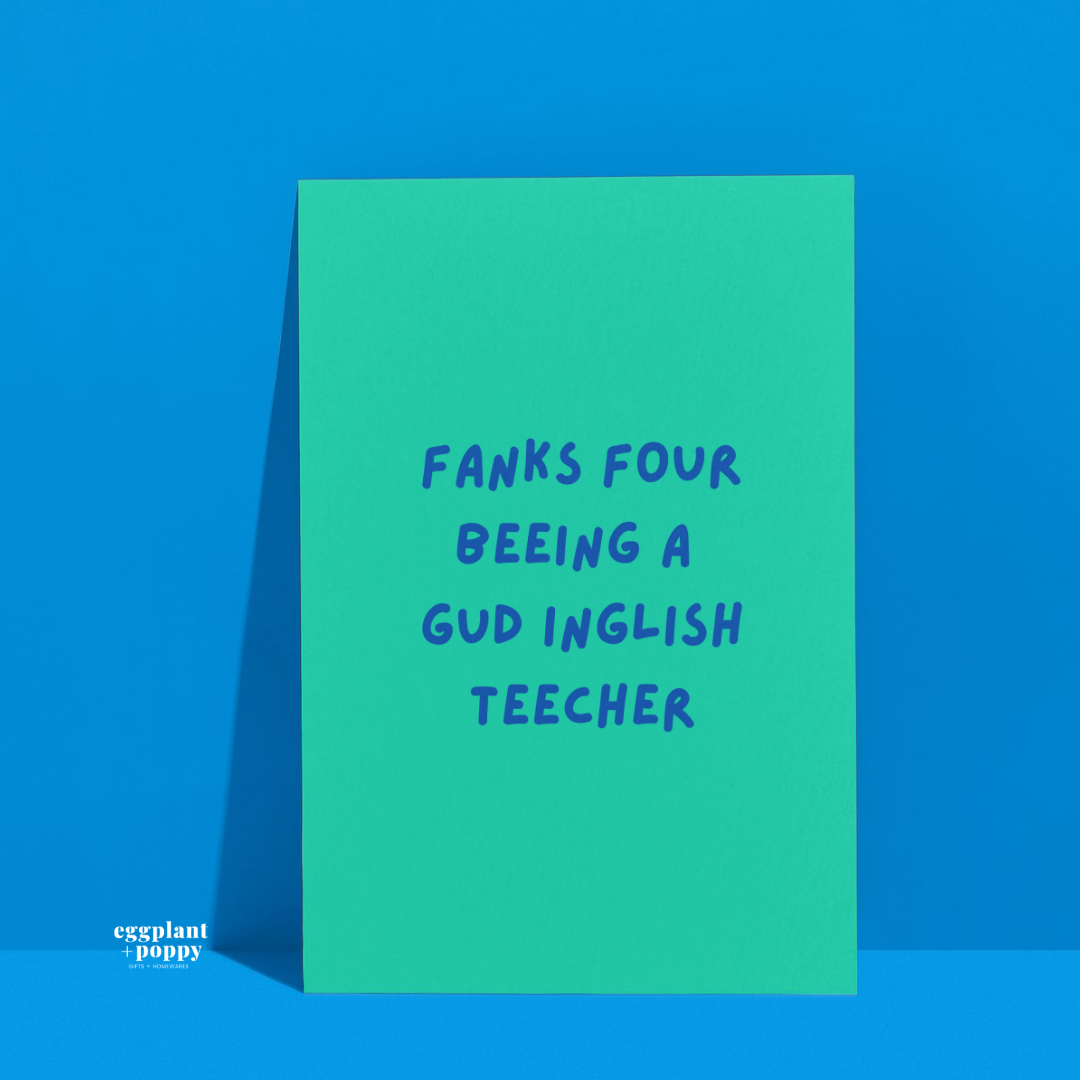 Card - Teacher