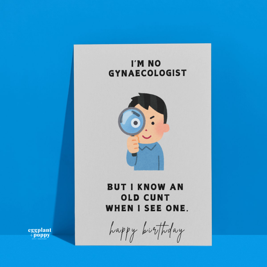 Card - Birthday (Rude)