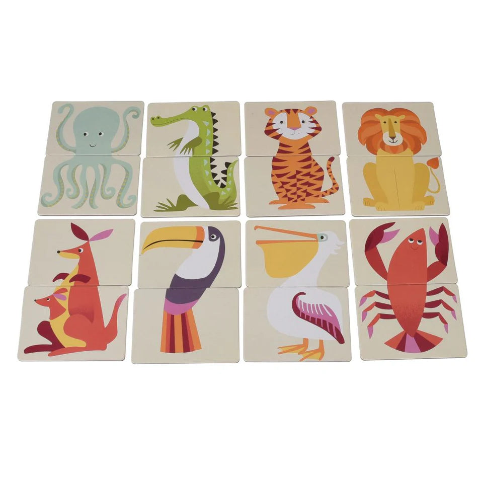 Heads & Tails Game - Colourful Creatures