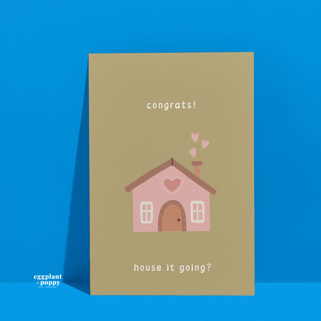 Card - New House
