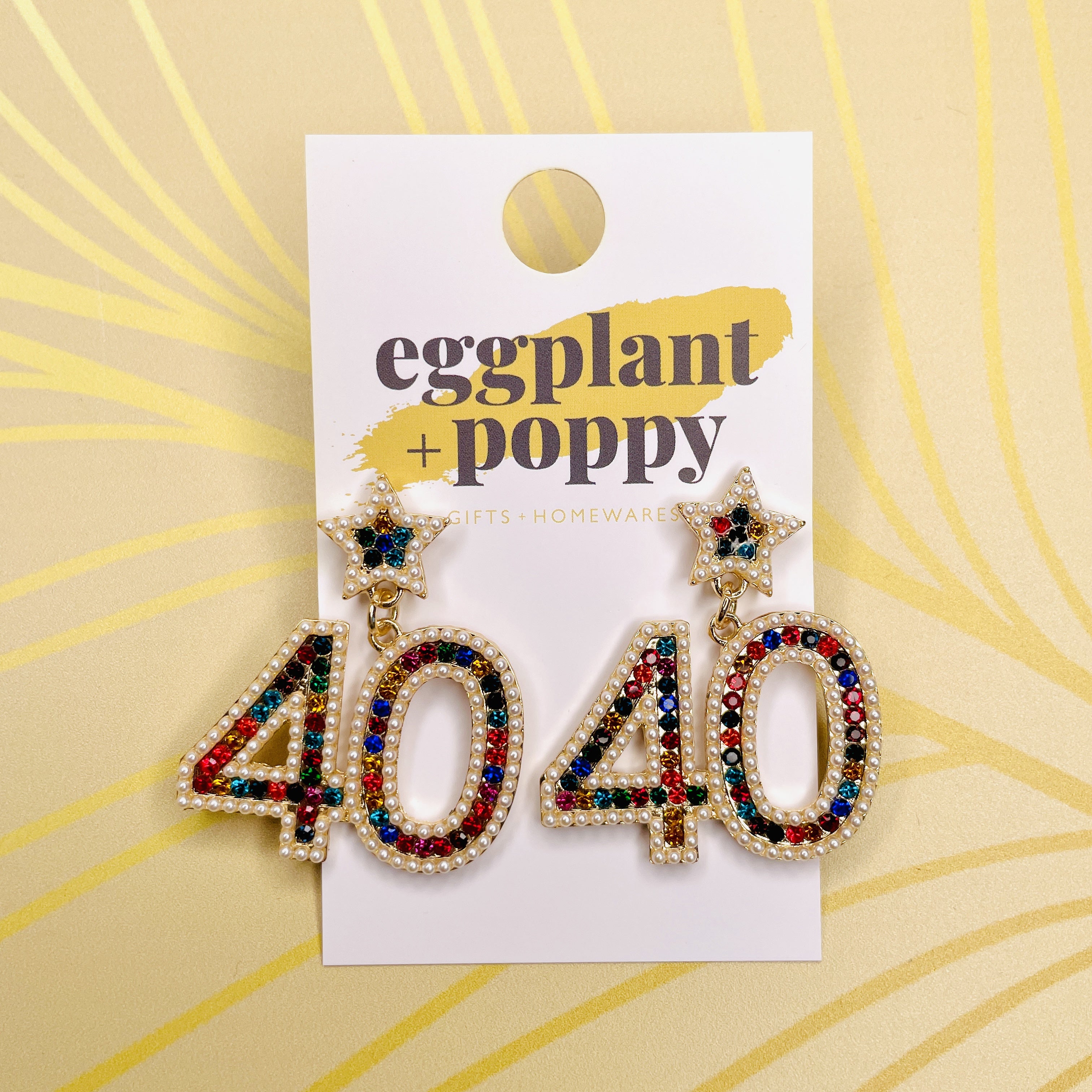 40 Sparkle Earrings