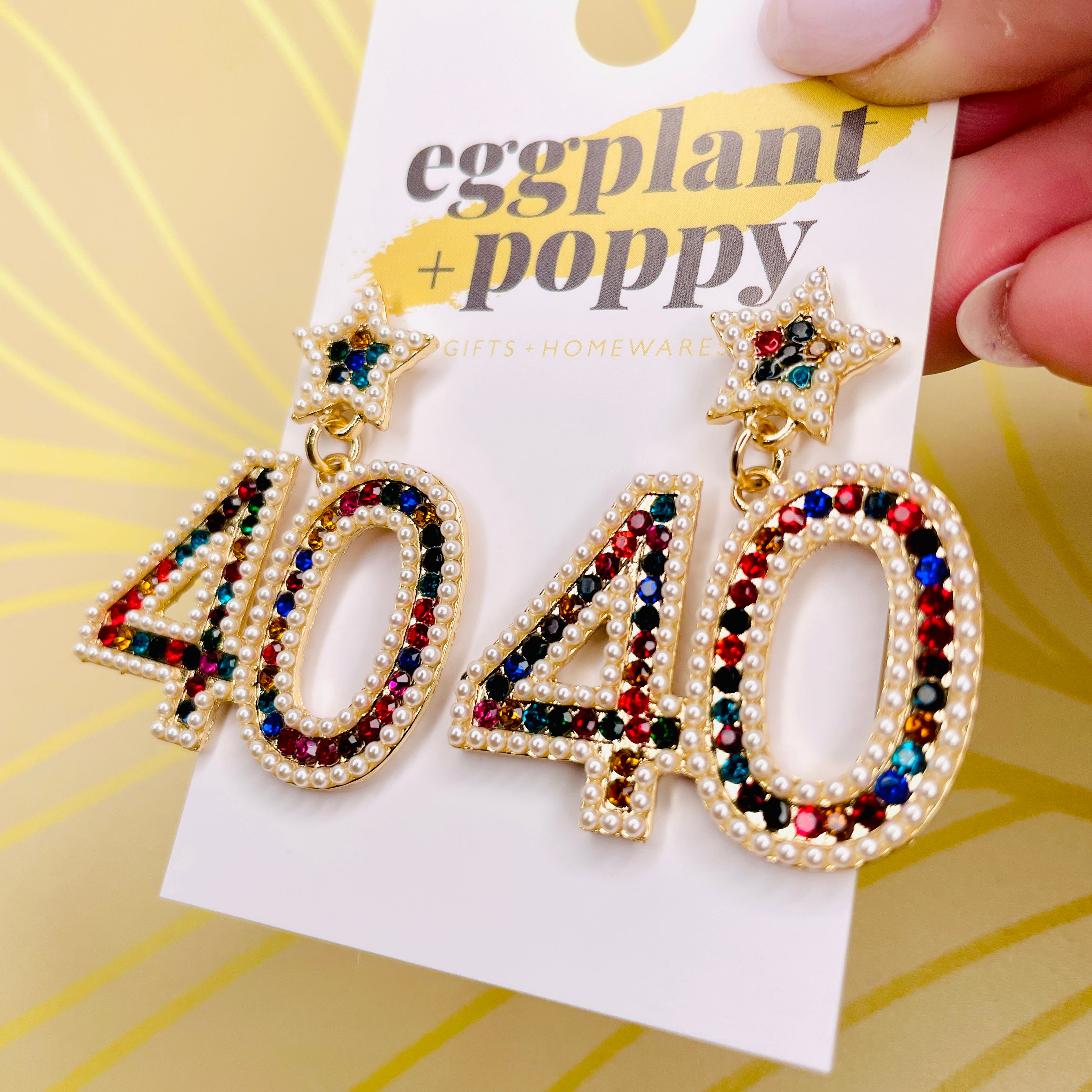 40 Sparkle Earrings