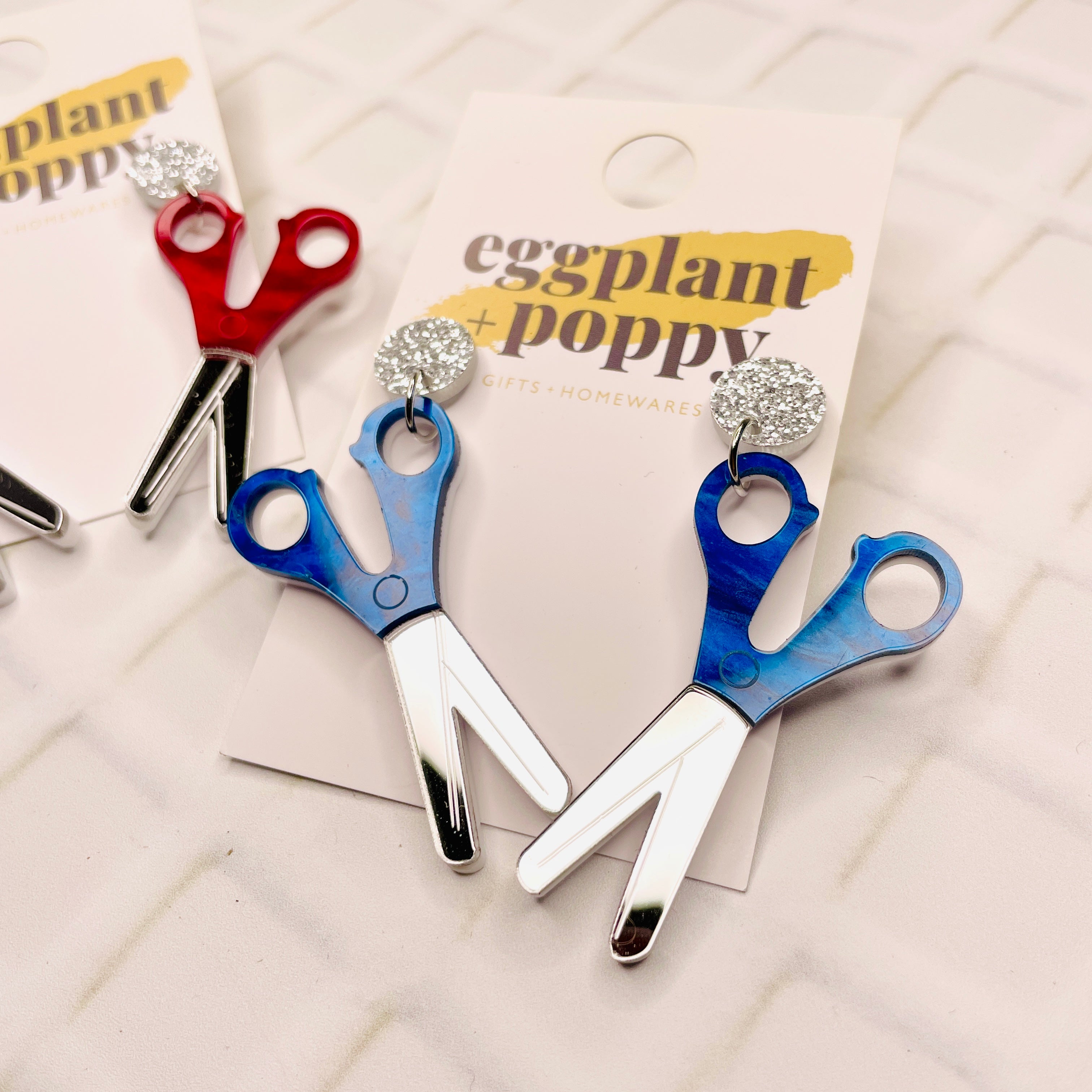 Cute Scissor Earrings