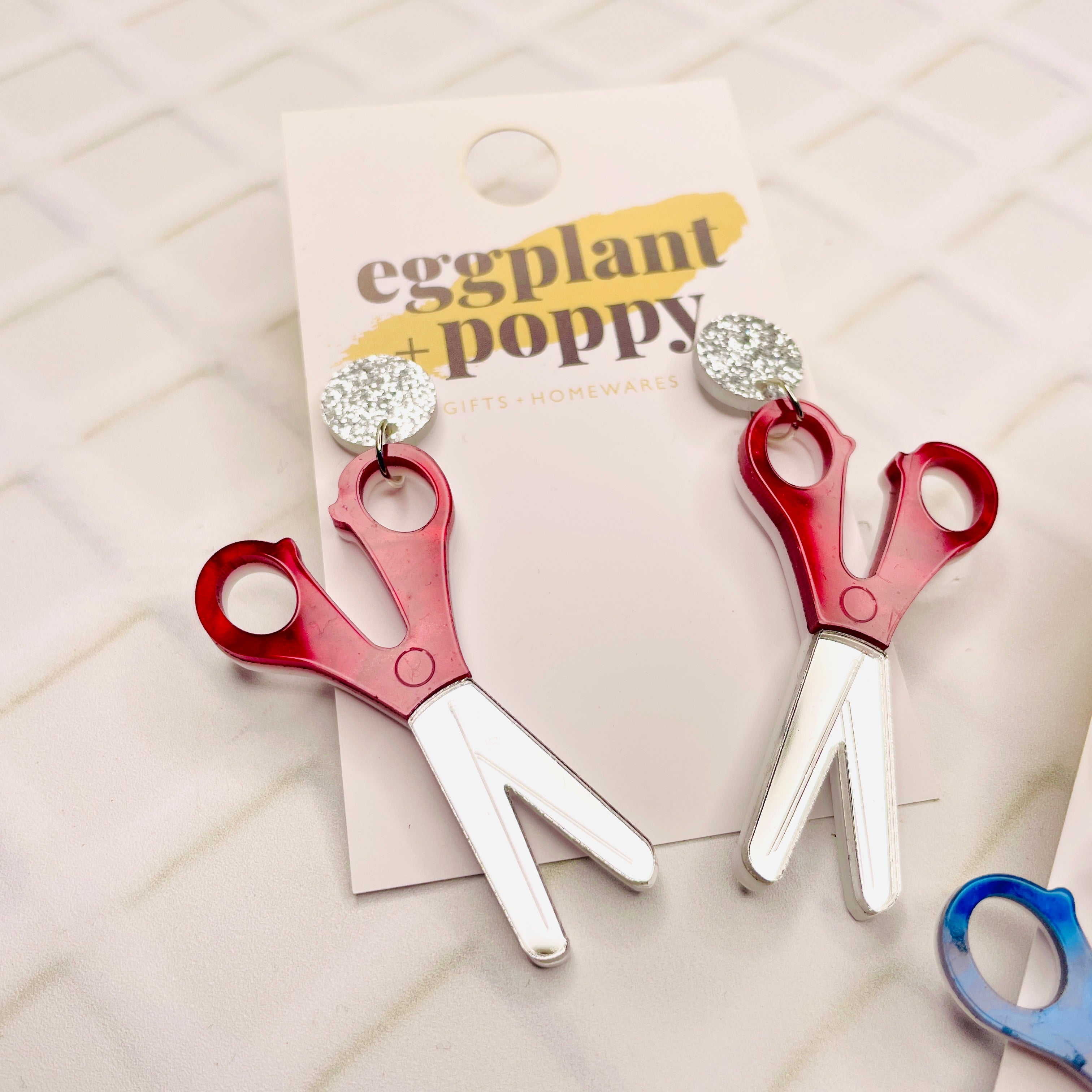 Cute Scissor Earrings