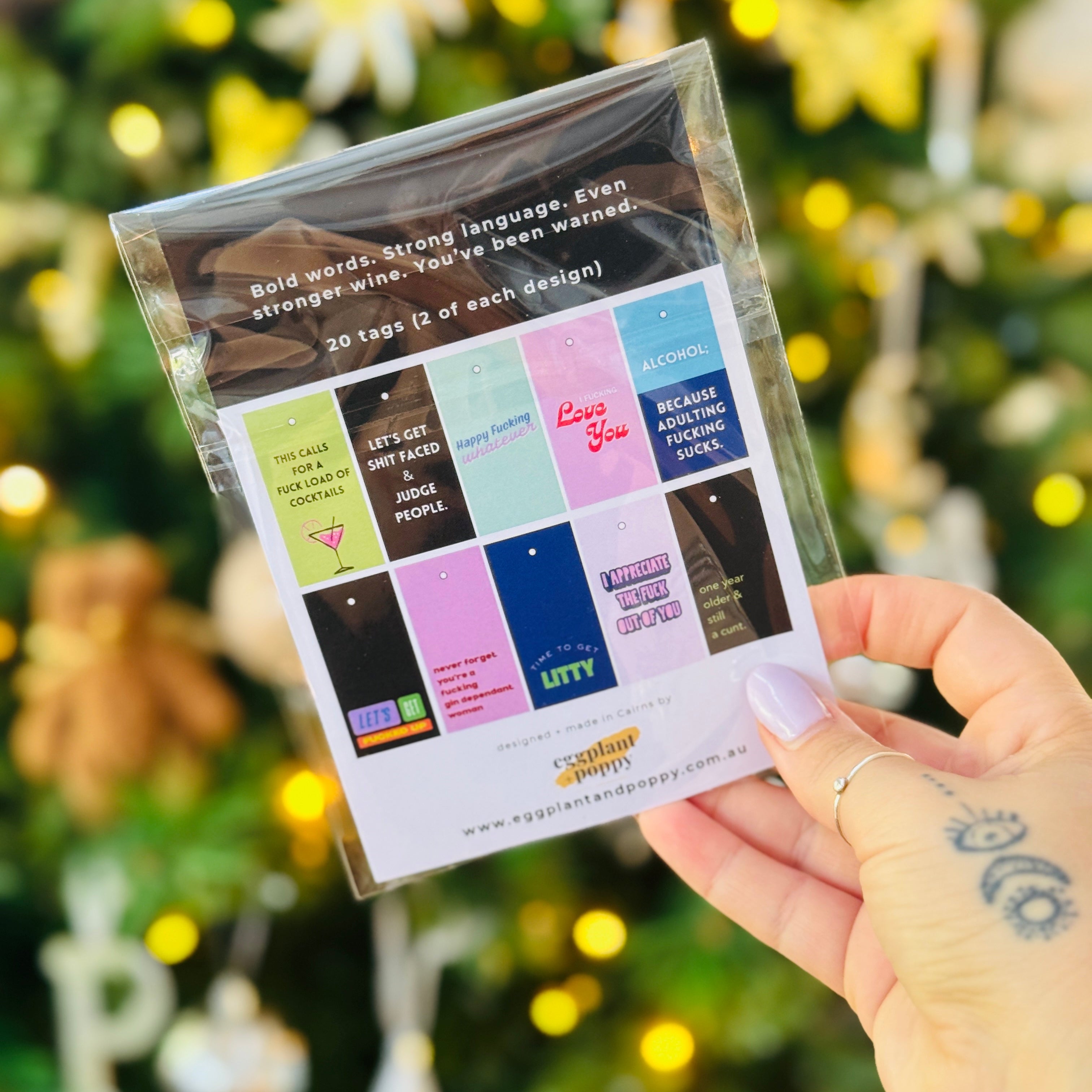 Bottle Tags – The Sweary Pack