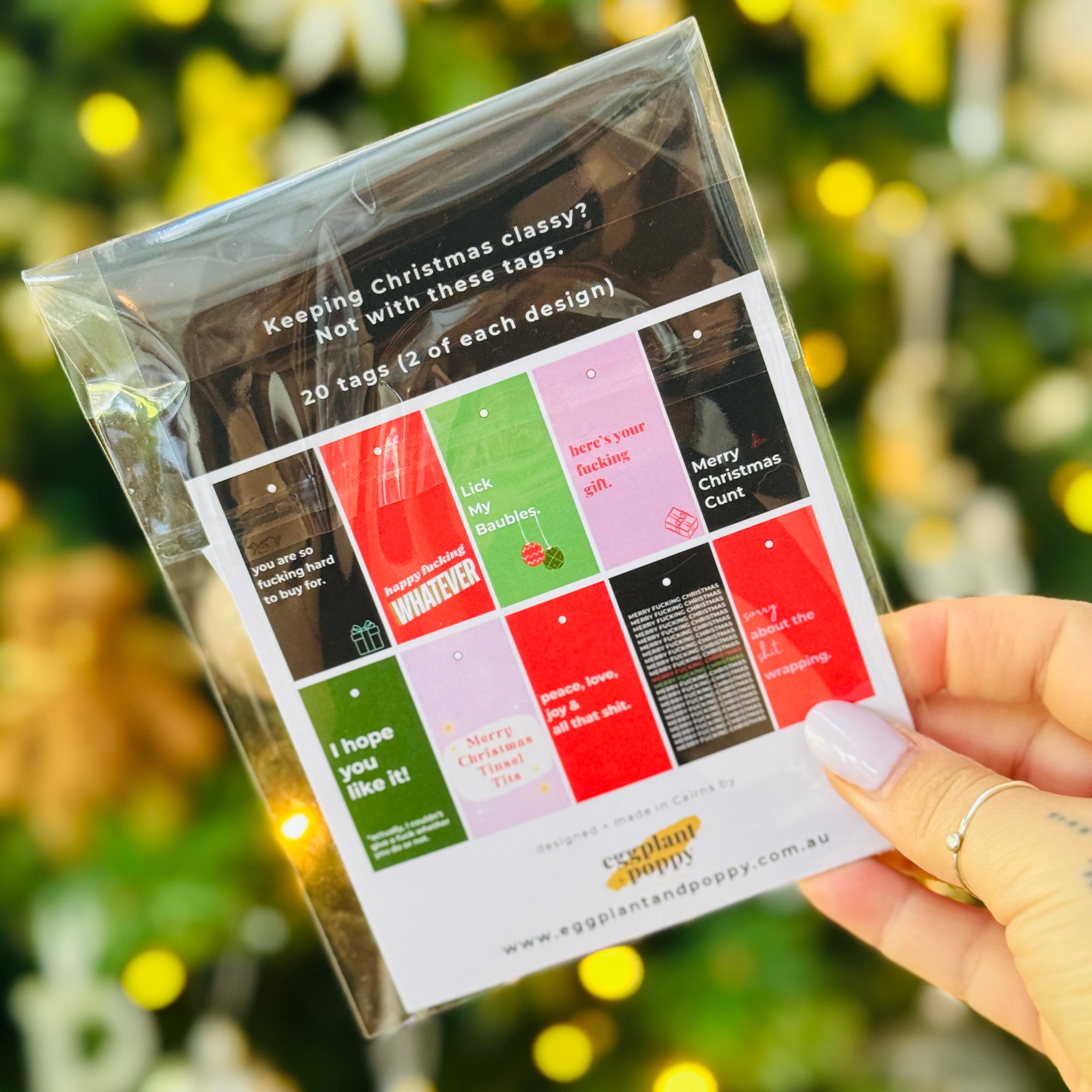 Christmas Gift Tags – The Sweary Pack
