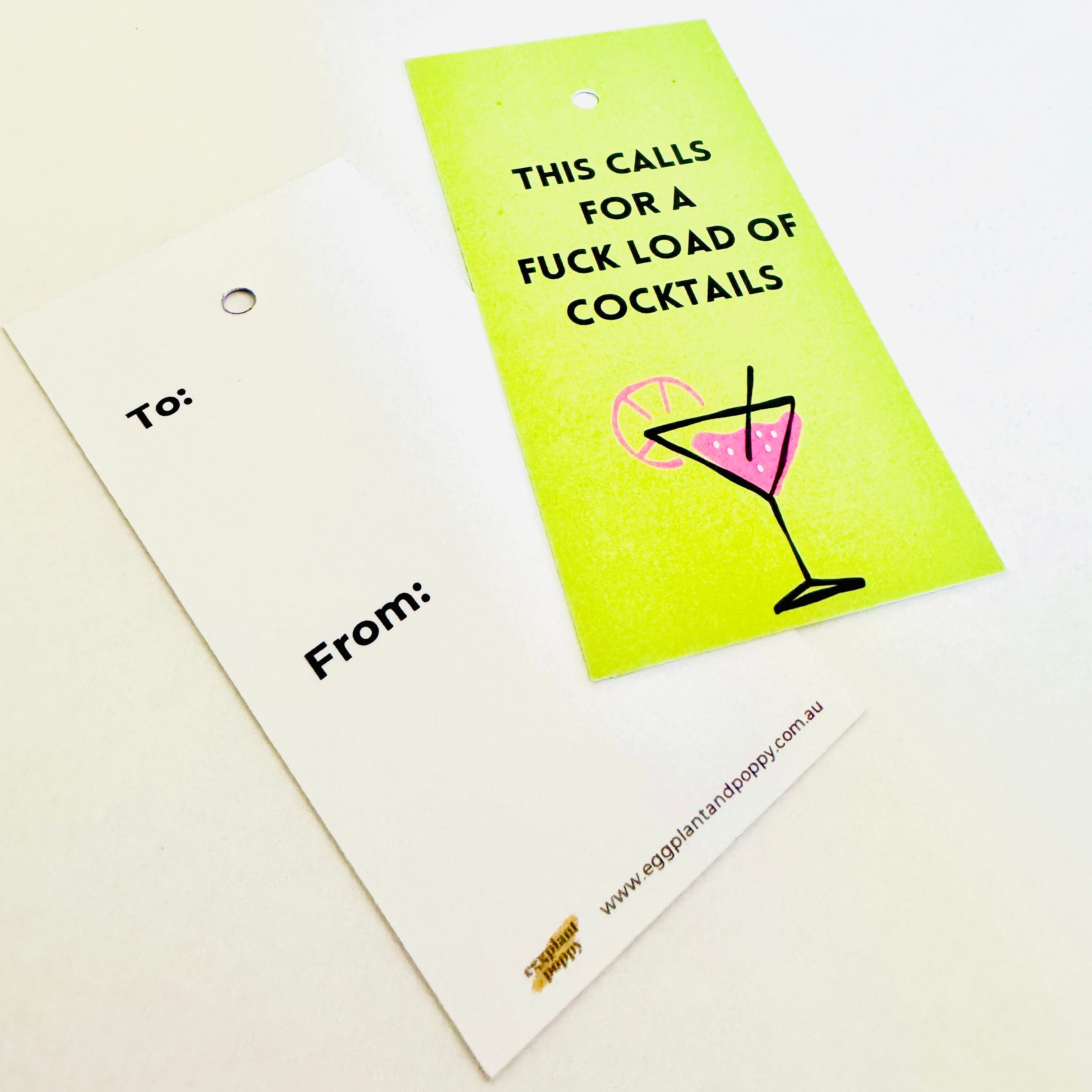 Bottle Tags – The Sweary Pack