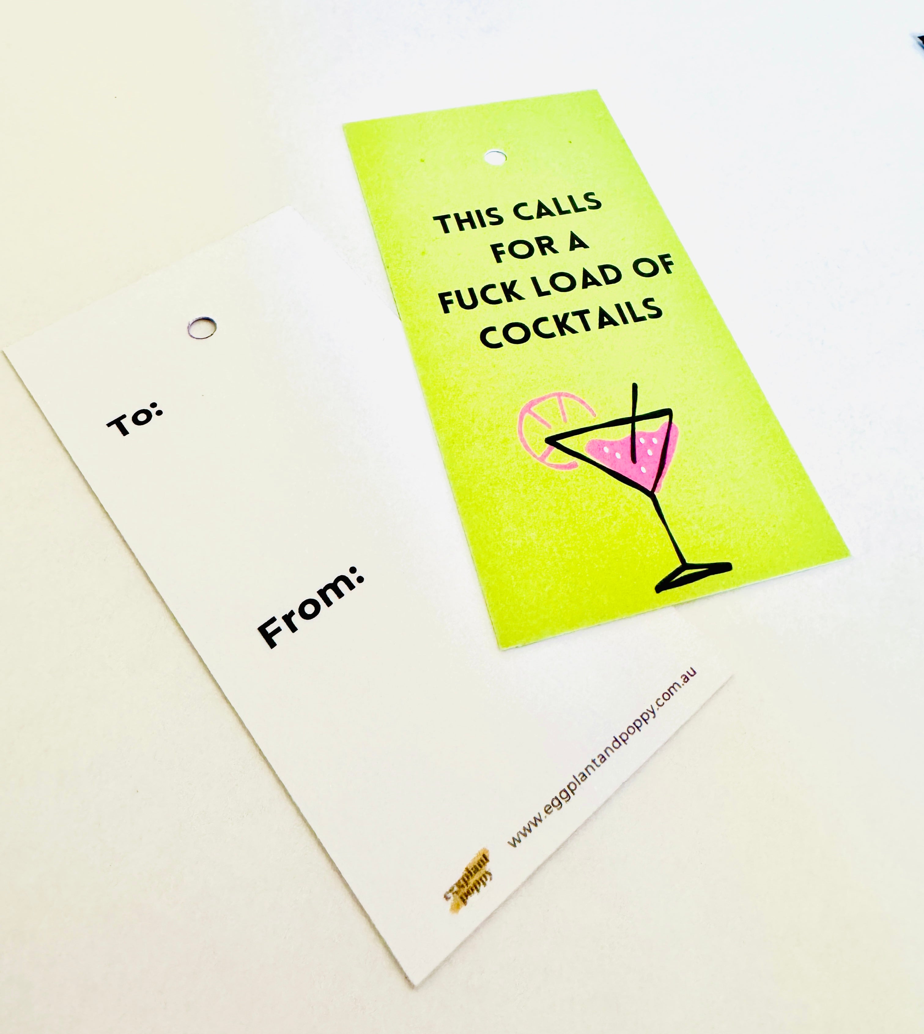 Bottle Tags – Christmas