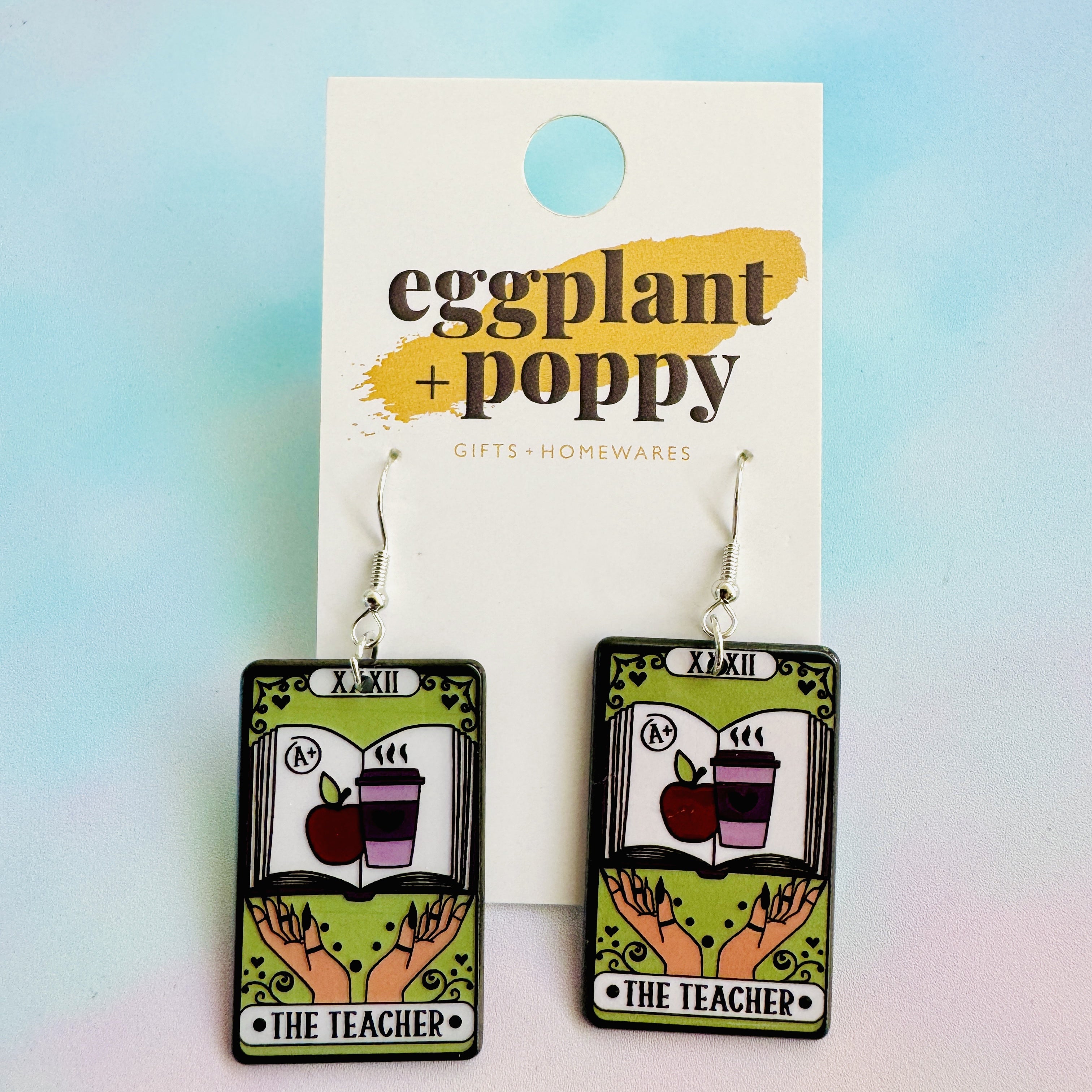 Teacher Tarot Earrings