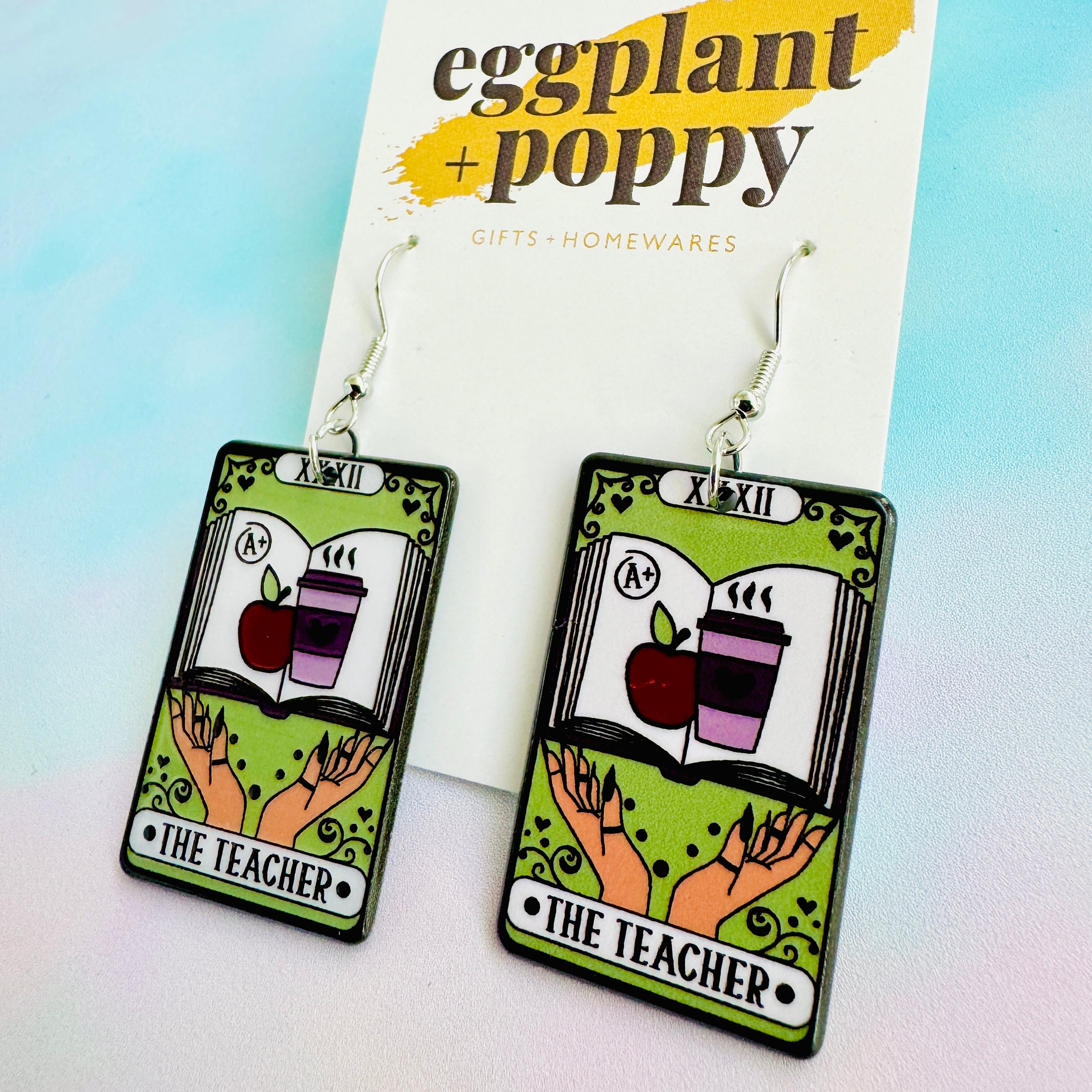Teacher Tarot Earrings