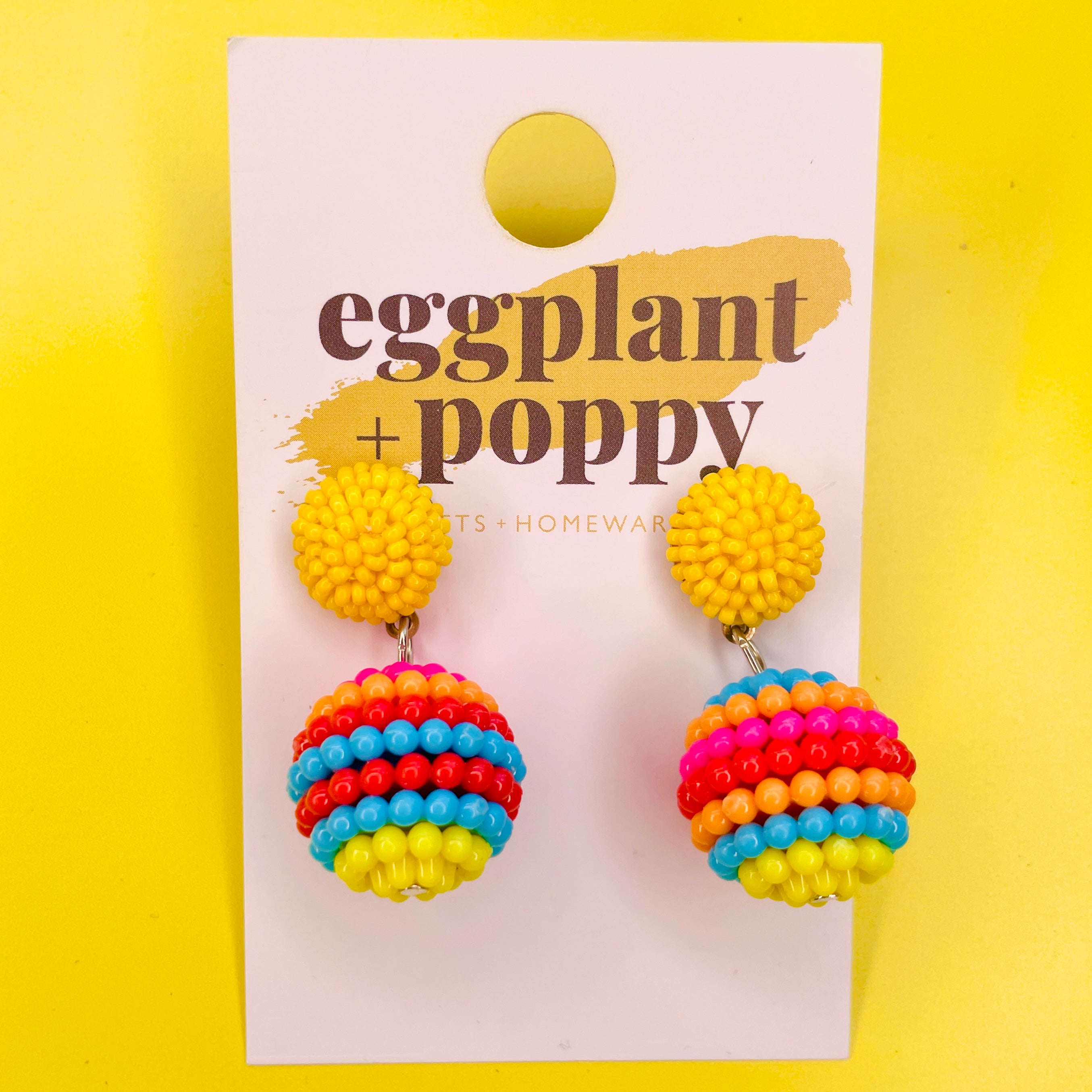Confetti Ball Earrings