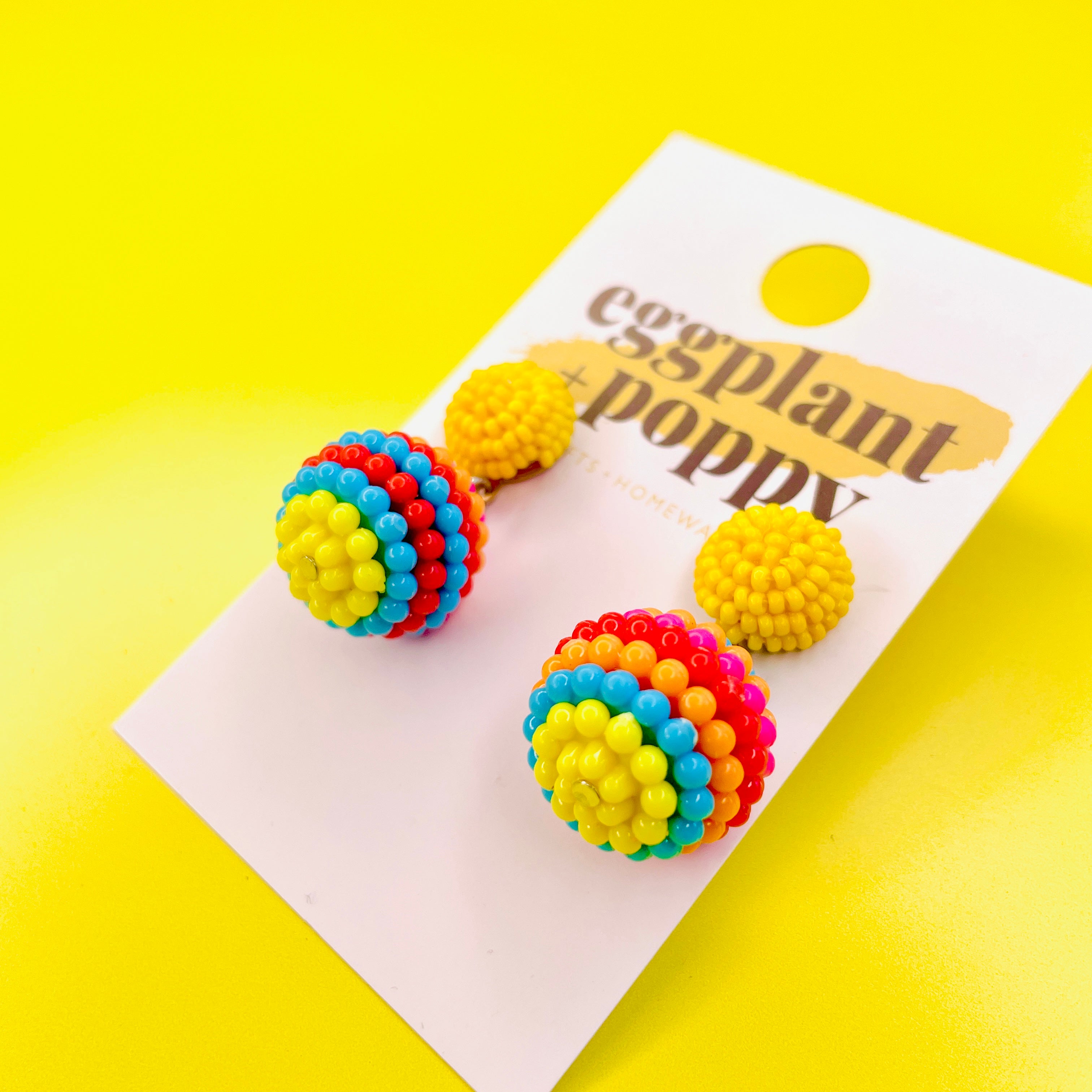 Confetti Ball Earrings
