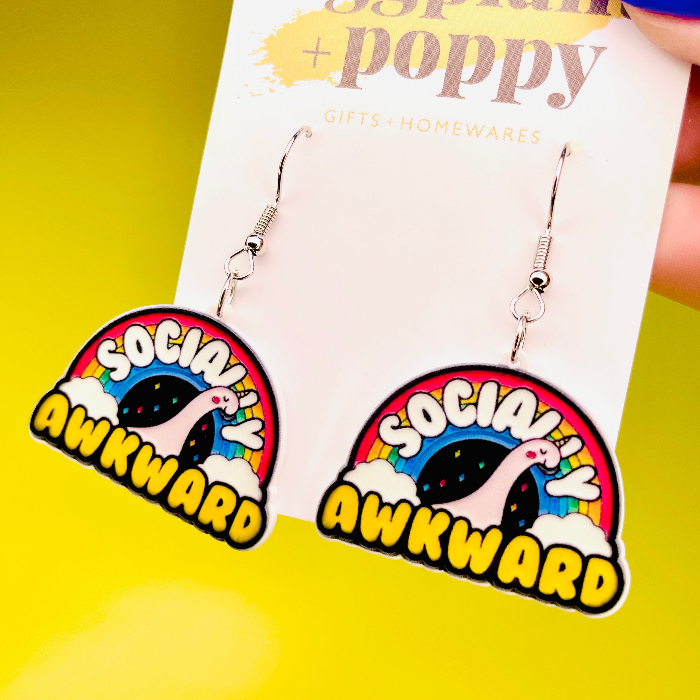 Socially Awkward Earrings