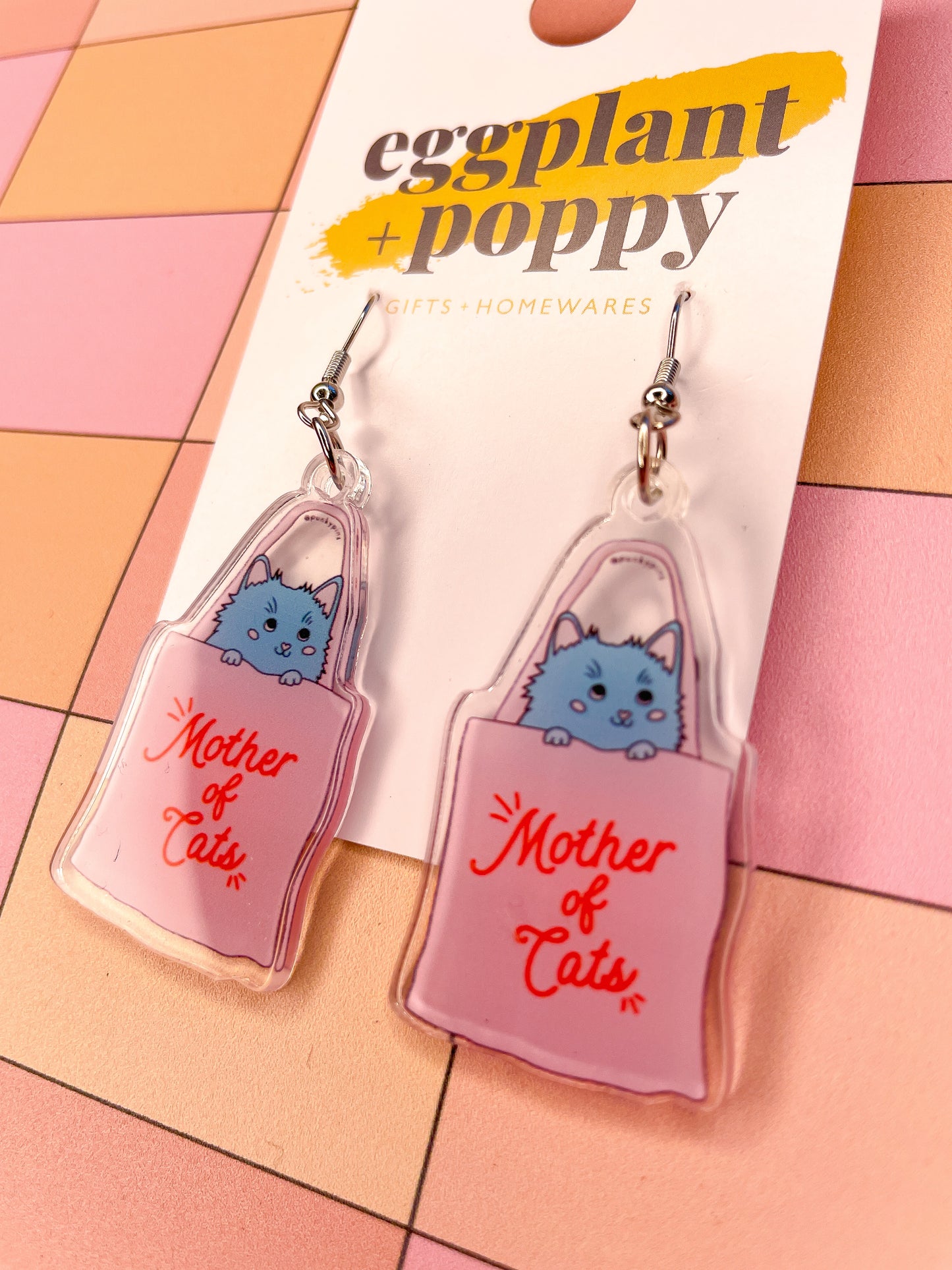 Mother of Cats Earrings