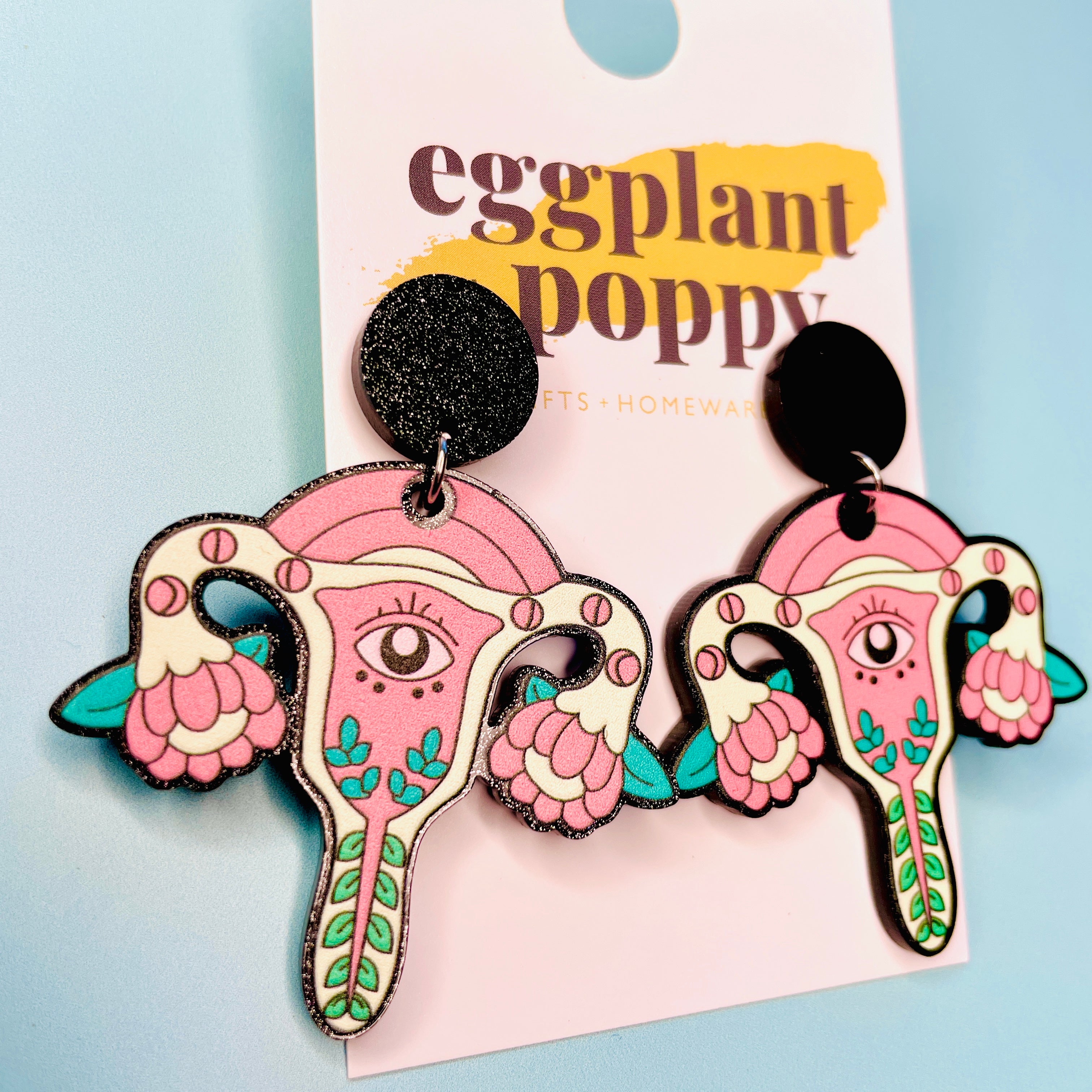 Pretty Uterus Earrings