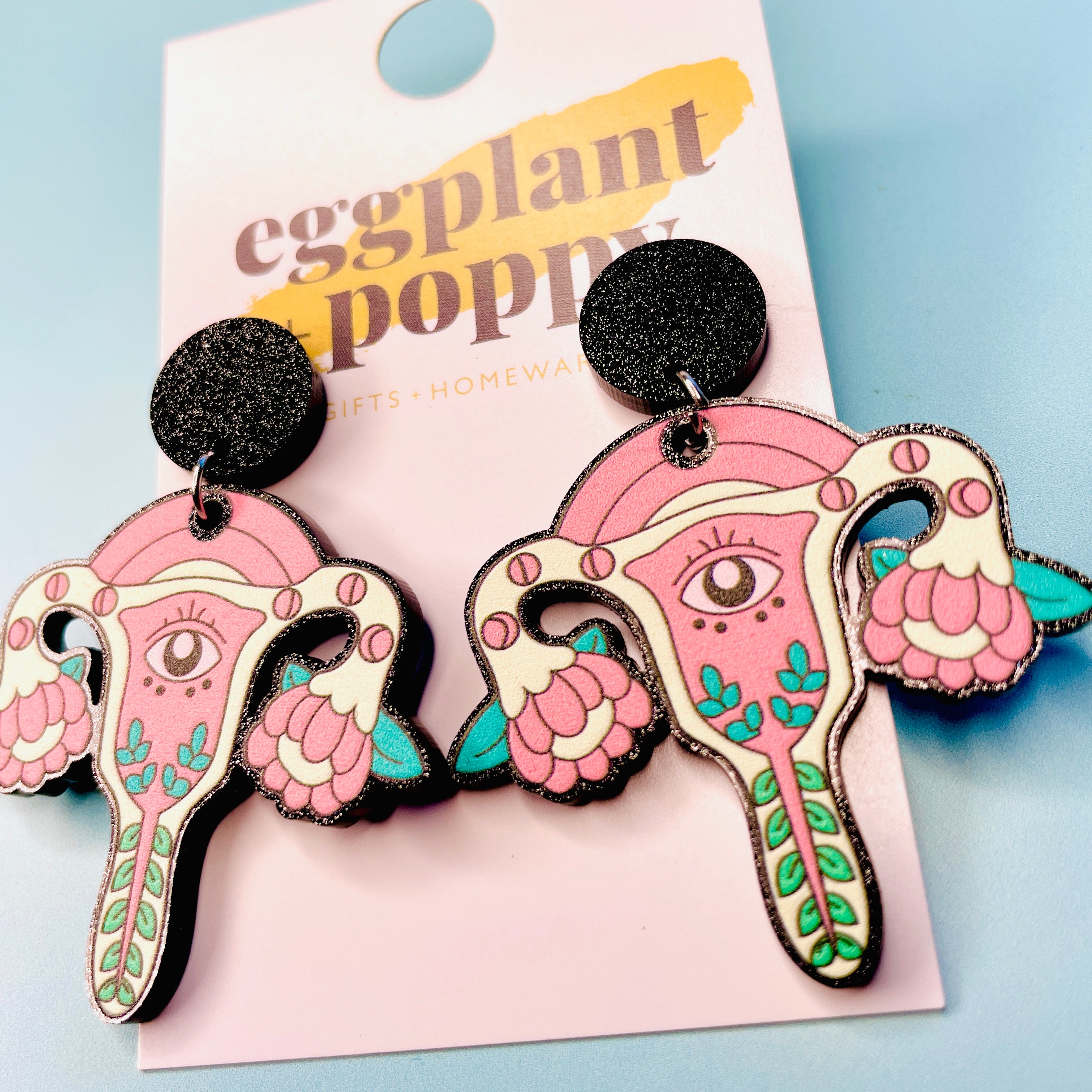 Pretty Uterus Earrings