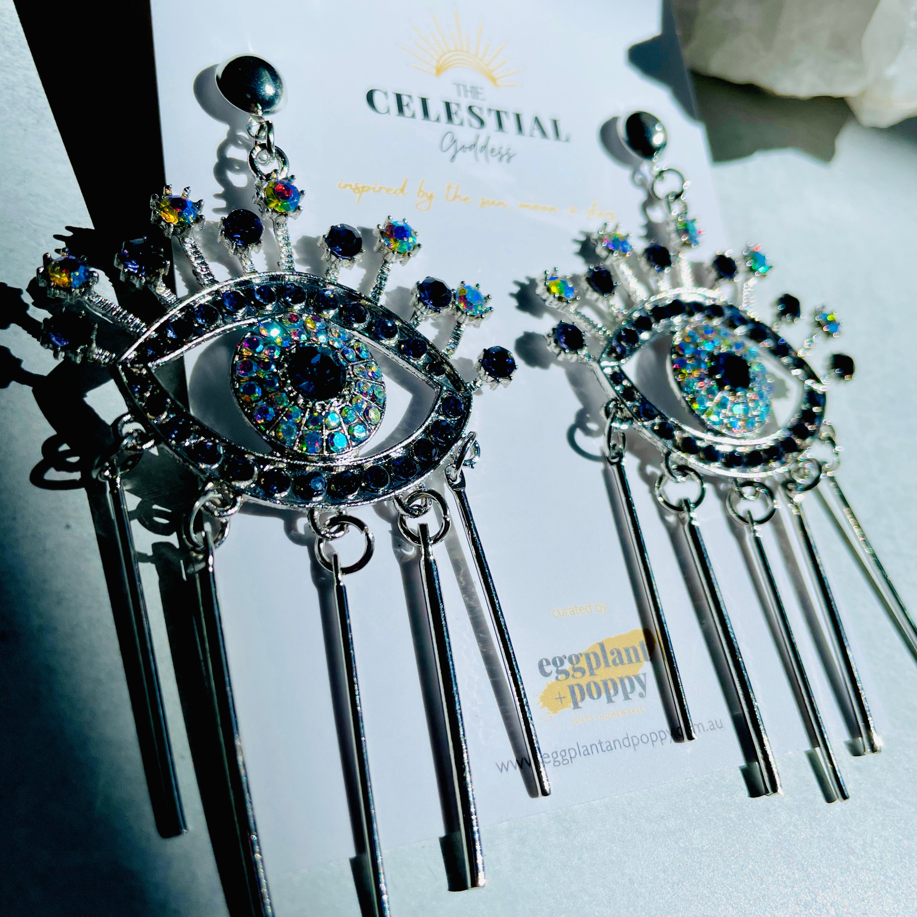 Mati Star Earrings