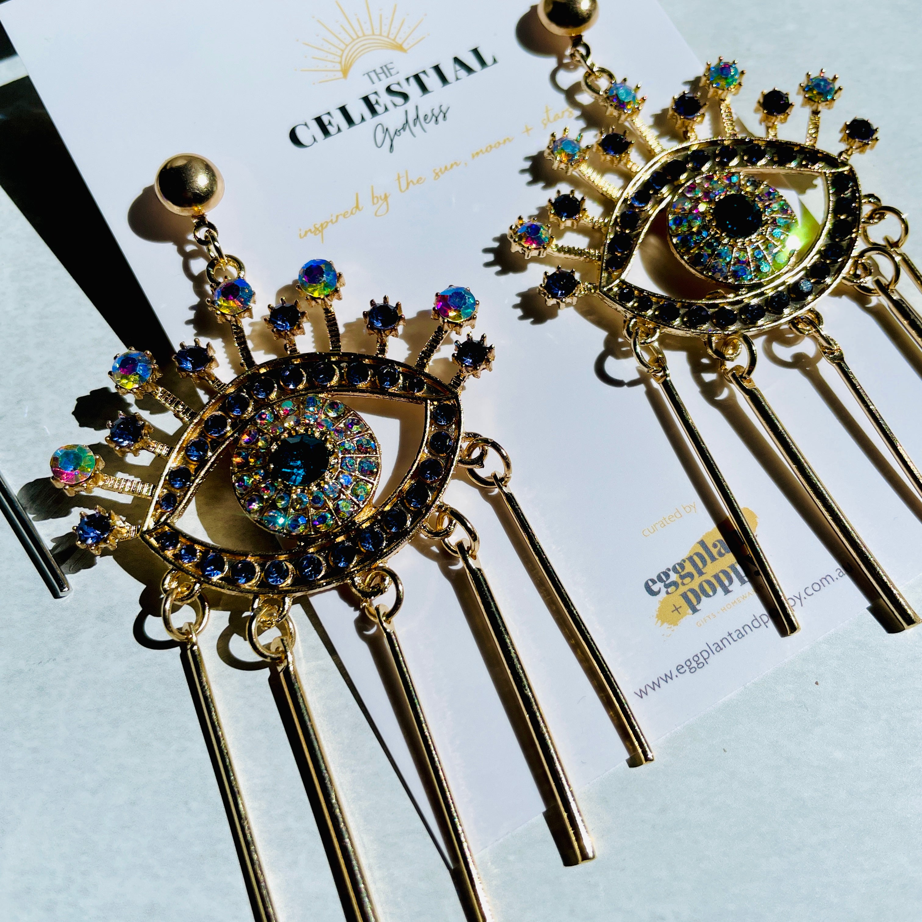 Mati Star Earrings
