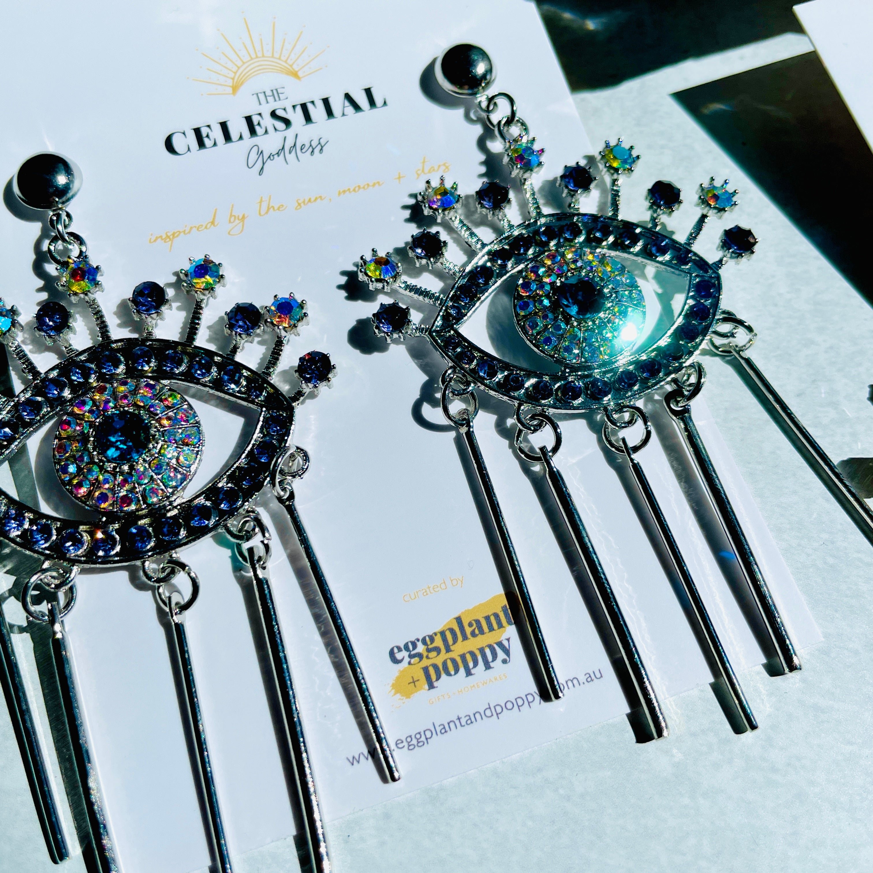 Mati Star Earrings