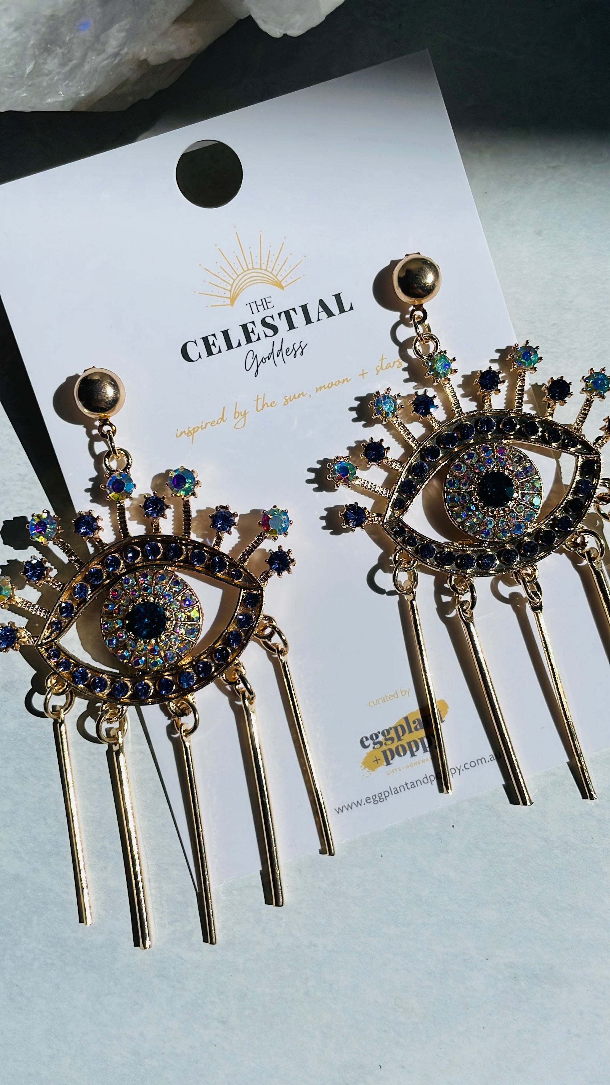 Mati Star Earrings