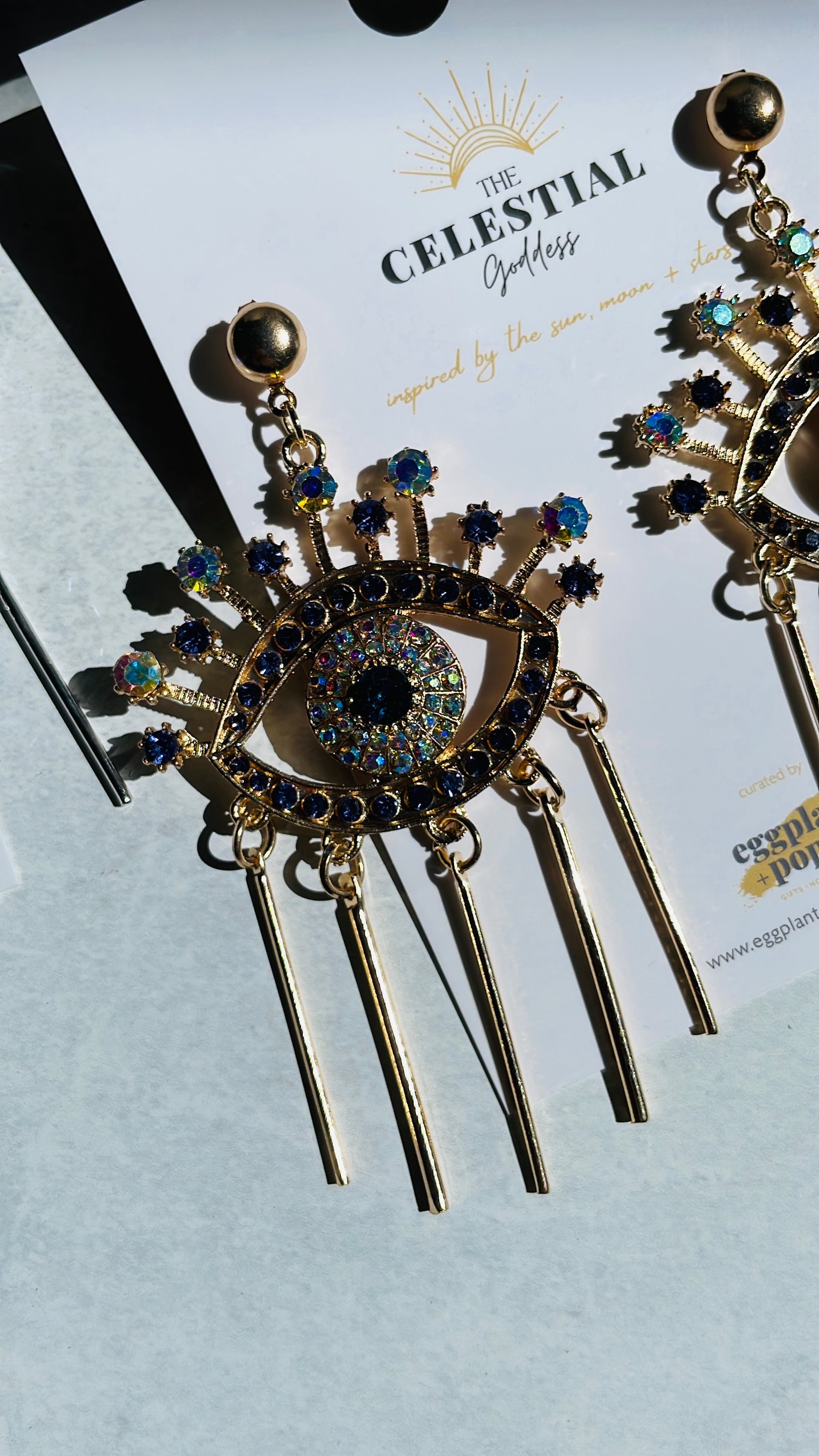 Mati Star Earrings